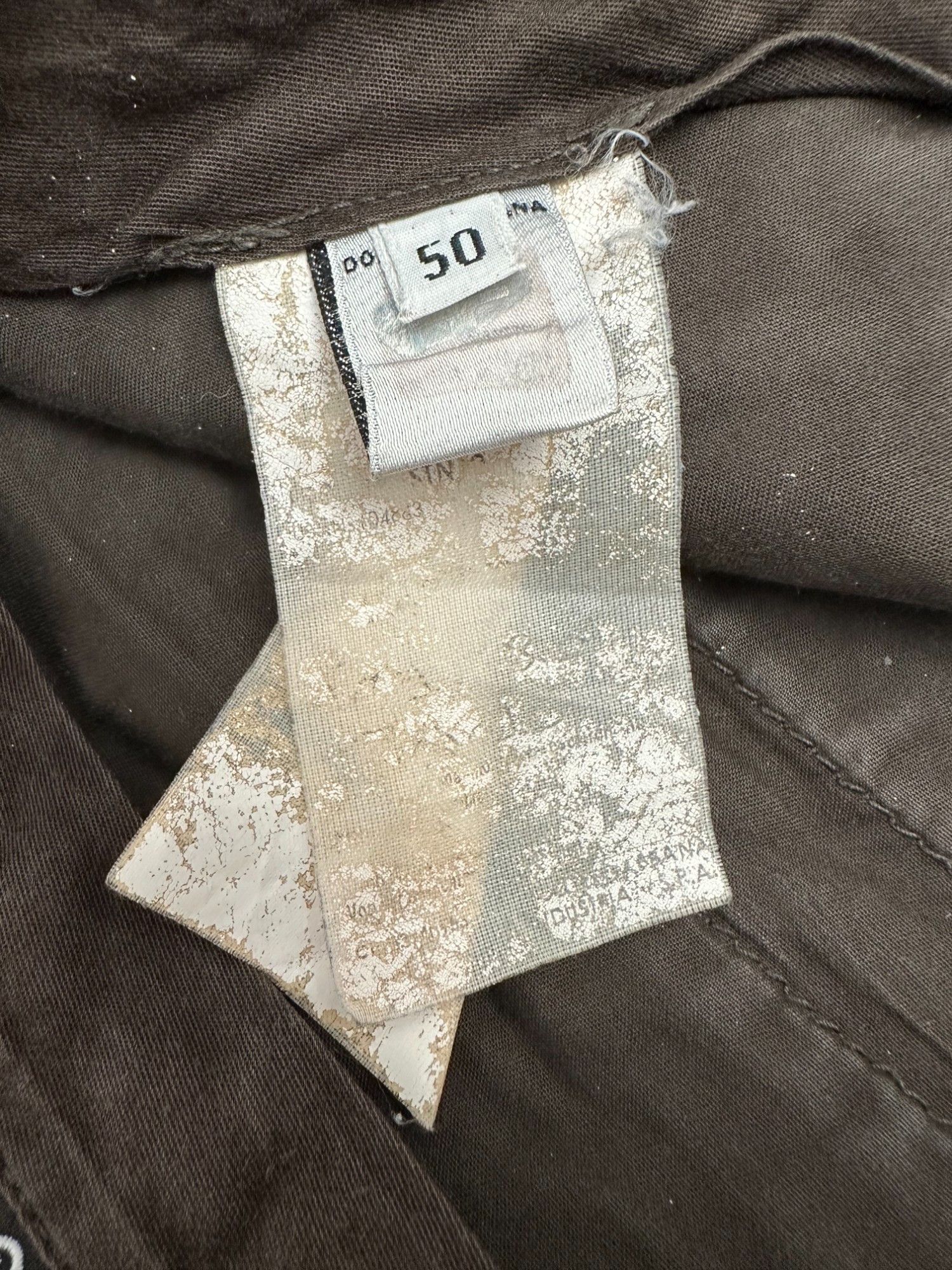 Dolce & Gabbana Early 00's Multipocket Grey Pants Size US 34 / EU 50 - 12 Thumbnail