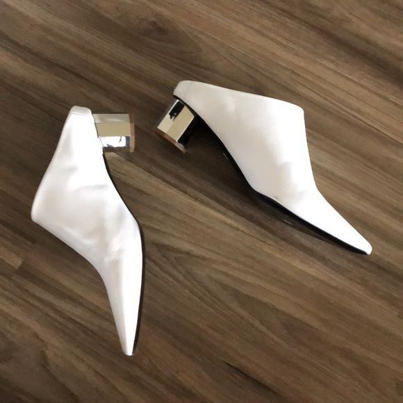Proenza Schouler Proenza Scouler Mirrored Mule Heels Plexi Sold Out Size US 8 / IT 38 - 4 Thumbnail