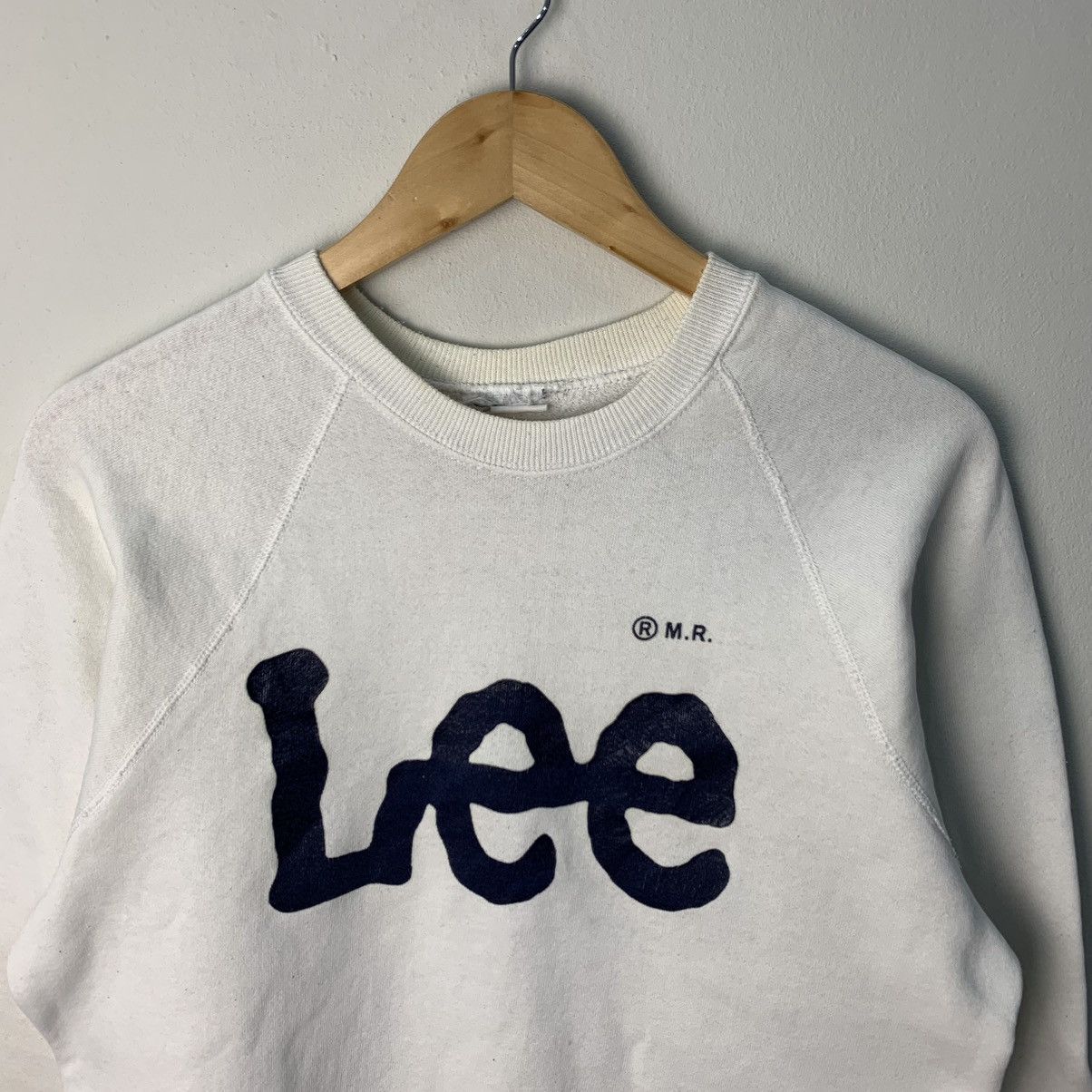 Lee Vintage LEE Sweatshirt Made In USA Big Logo Size US S / EU 44-46 / 1 - 4 Thumbnail
