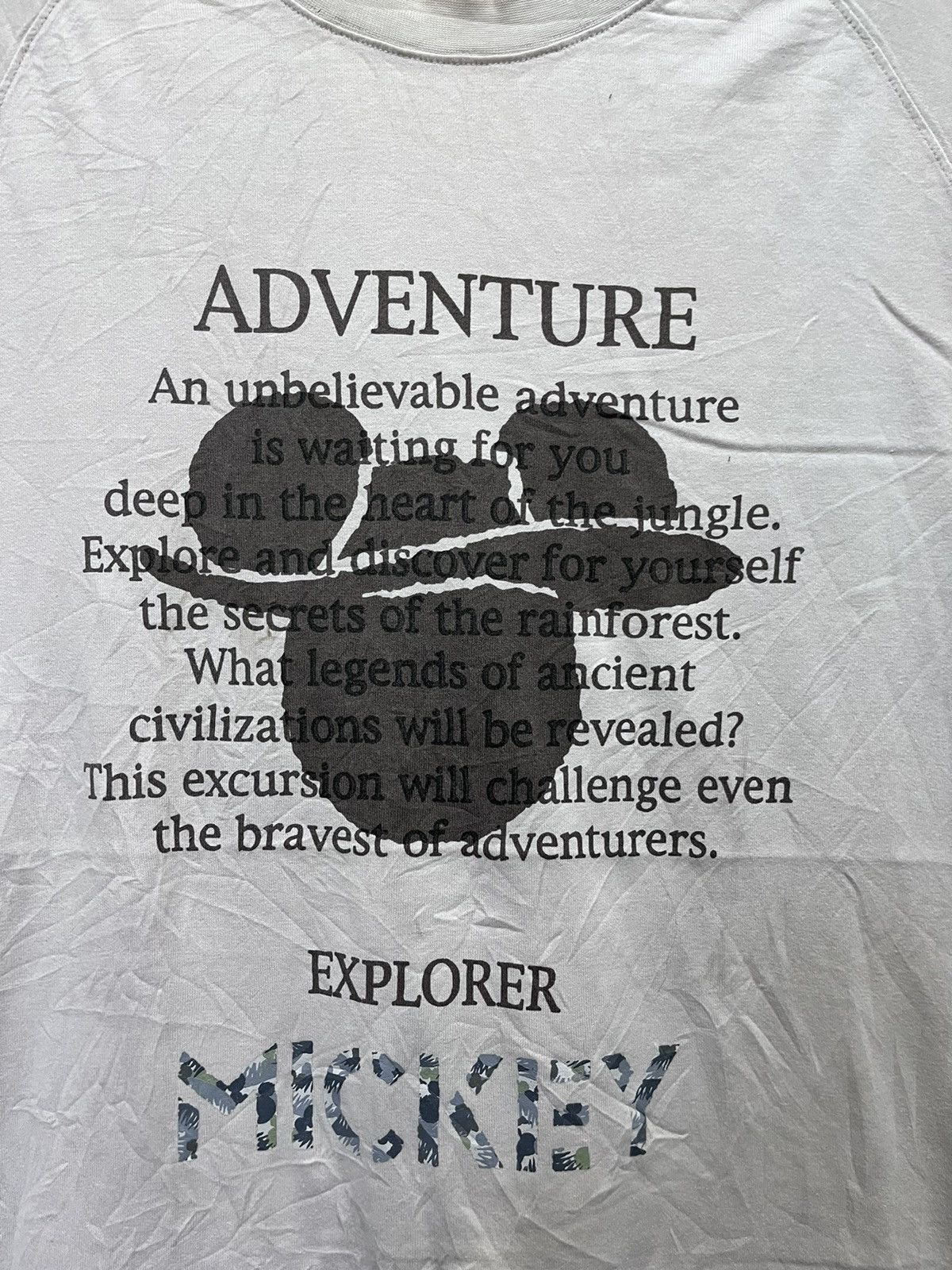 Disney × Mickey Mouse Rare MICKEY MOUSE Long Sleeve Size US M / EU 48-50 / 2 - 2 Thumbnail