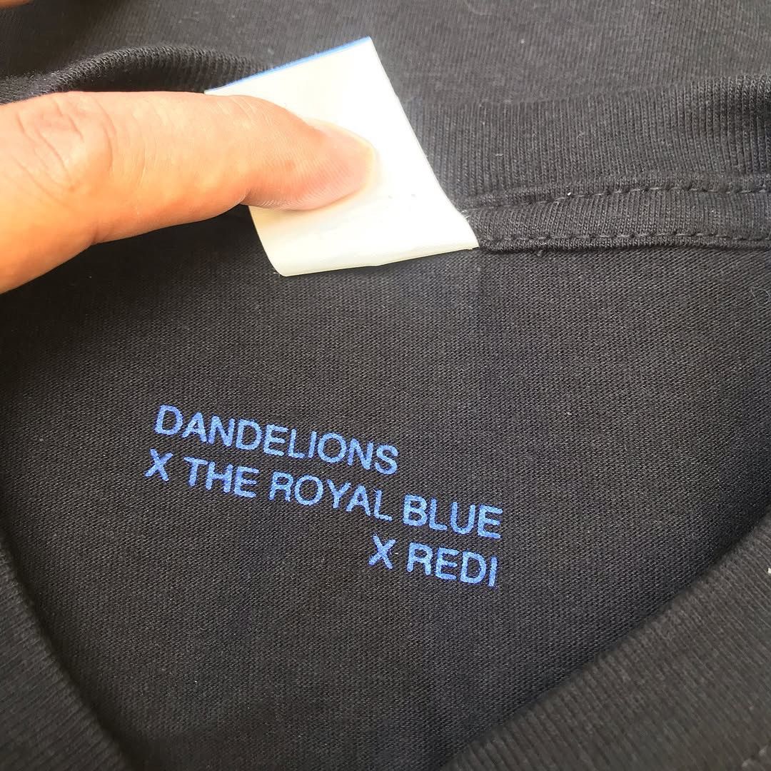 Band Tees Tshirt Dandelions x redi murti x the royal blue Rock and rol Size US L / EU 52-54 / 3 - 9 Thumbnail