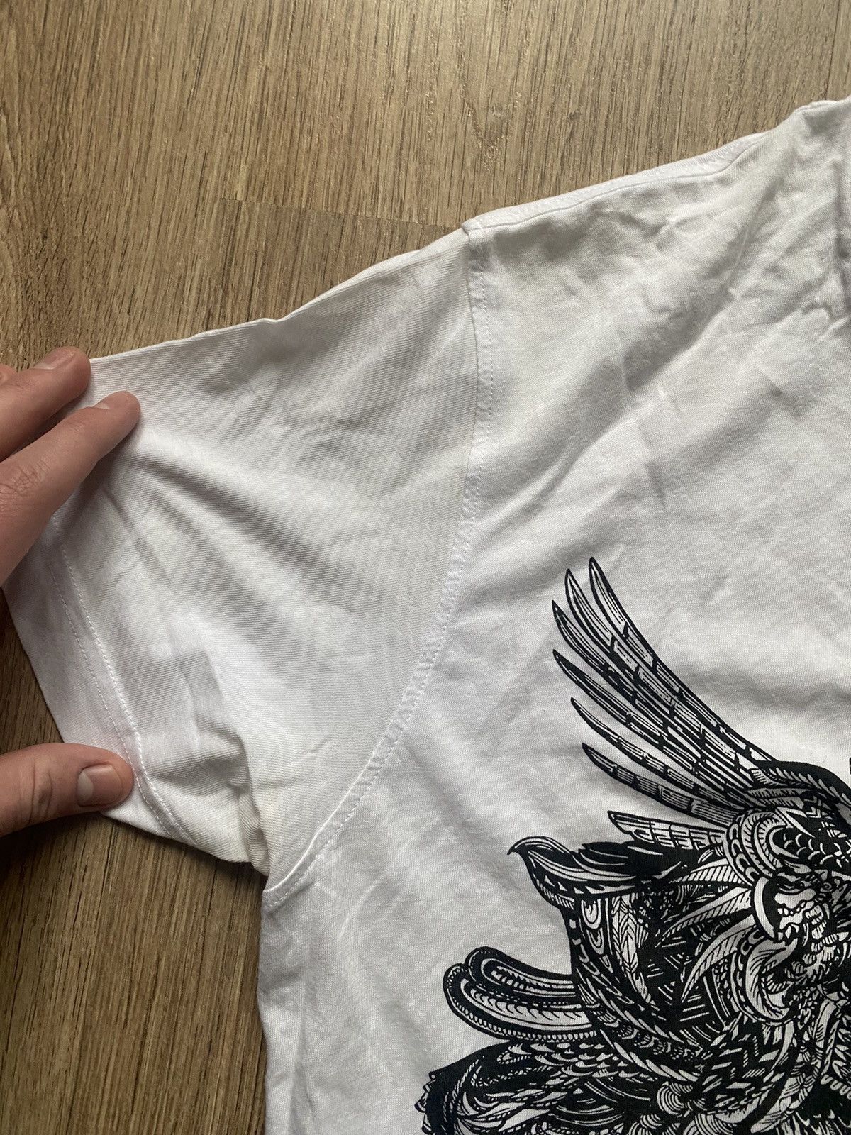 Just Cavalli Vintage Crazy Y2k Roberto Cavalli tiger Fullprint T-shirt Size US L / EU 52-54 / 3 - 4 Thumbnail