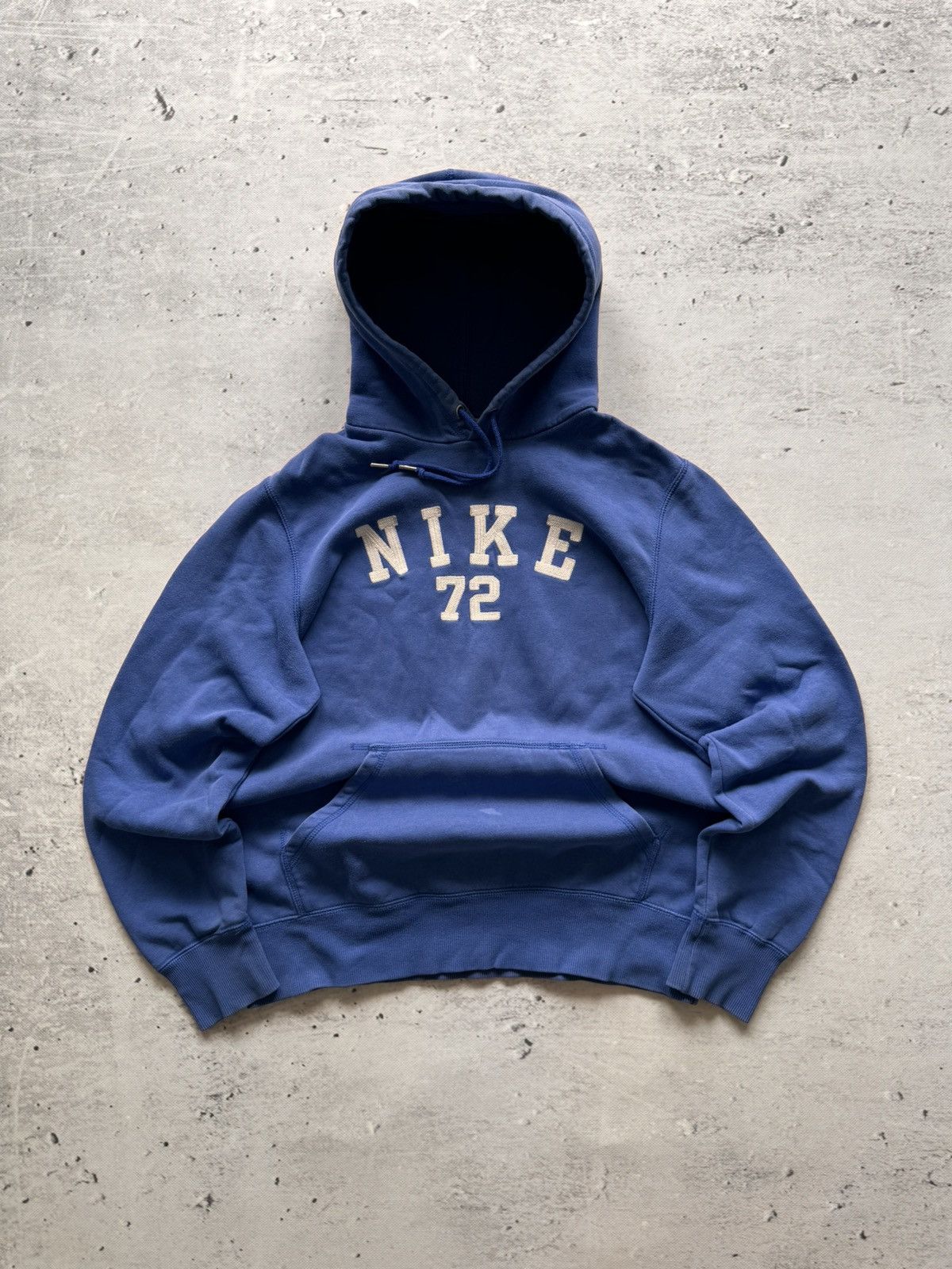 Nike × Vintage NIKE VINTAGE CENTER LOGO OVERSIZE BOXY HOODIE Size US M / EU 48-50 / 2 - 1 Thumbnail