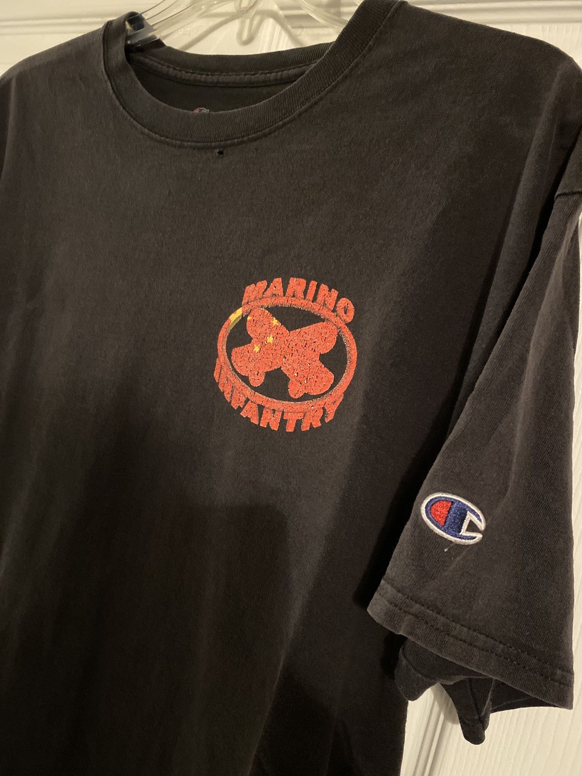 Champion Marino Infantry China Flag Logo Short Sleeve Shirt Size US L / EU 52-54 / 3 - 3 Thumbnail