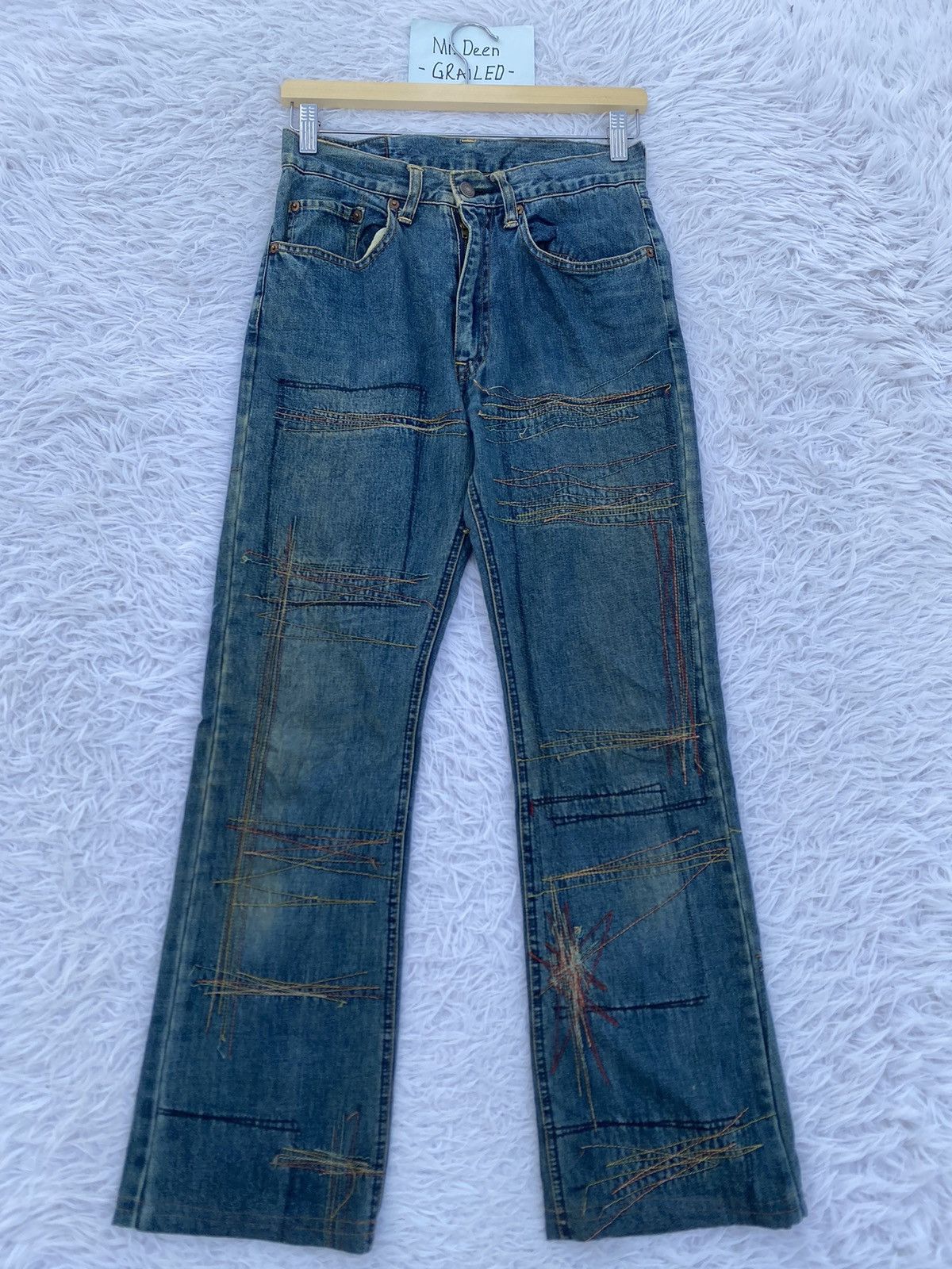 Hysteric Glamour Rare Vintage Hysteric Glamour Nice Design Kinky Jeans Size 27" / US 4 / IT 40 - 1 Thumbnail