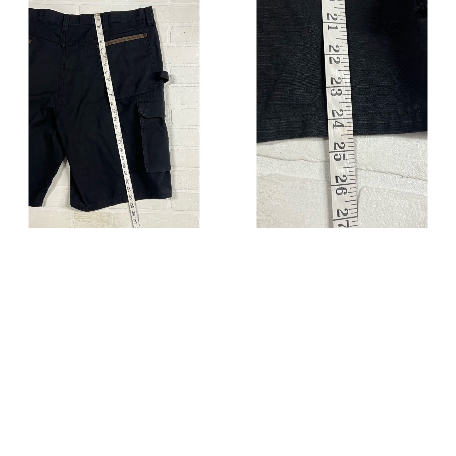 Wrangler WRANGLER Workwear Relaxed Fit RANGER Cargo SHORTS Short Mens 44 Black Cotton Pockets Logo - NWT Size US 44 / EU 60 - 9 Thumbnail