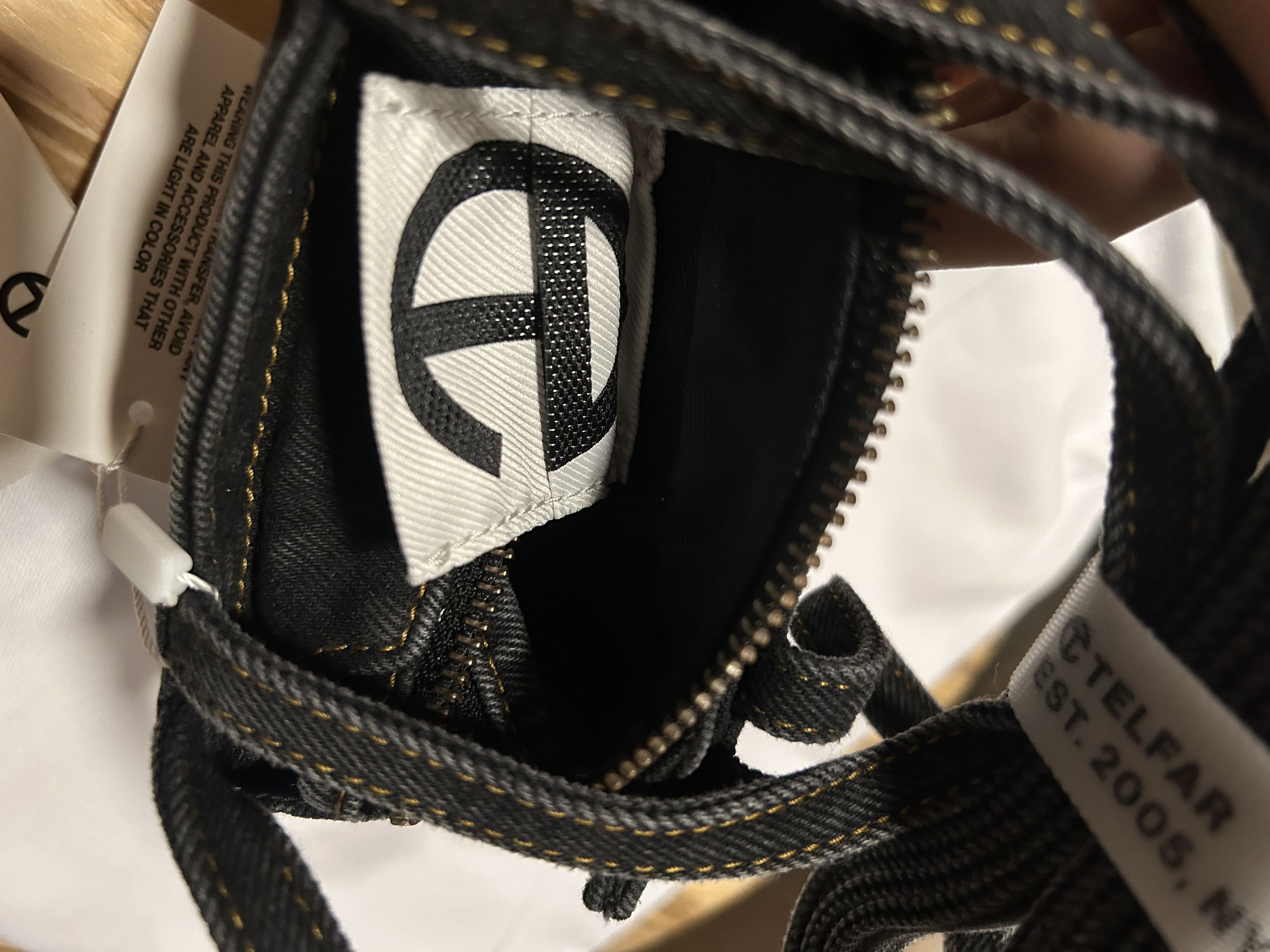 Telfar Small Denim Shopper - Black Size ONE SIZE - 5 Thumbnail