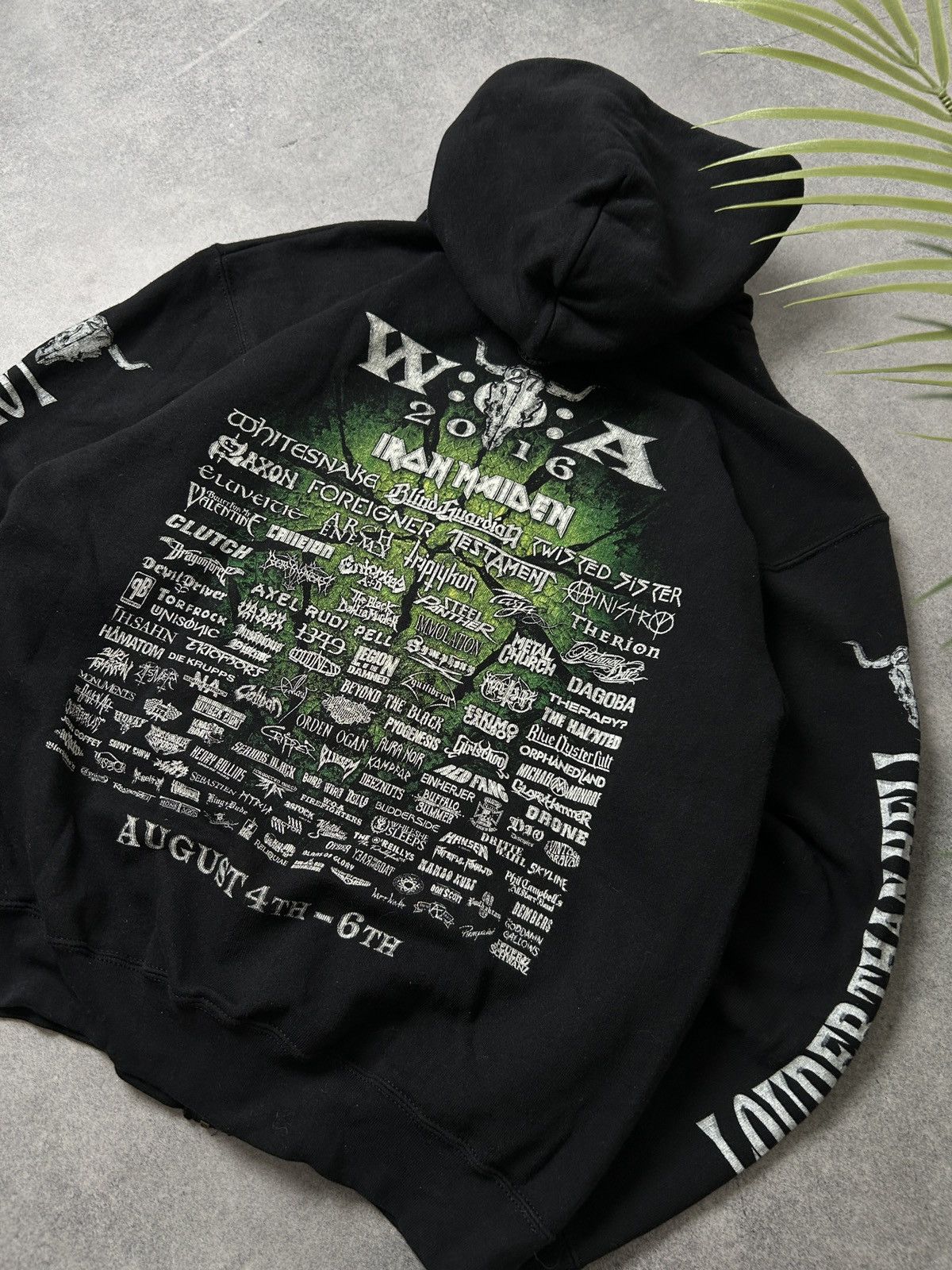 Band Tees Vintage Wacken 2016 big logo zip-hoodies Size US M / EU 48-50 / 2 - 6 Thumbnail