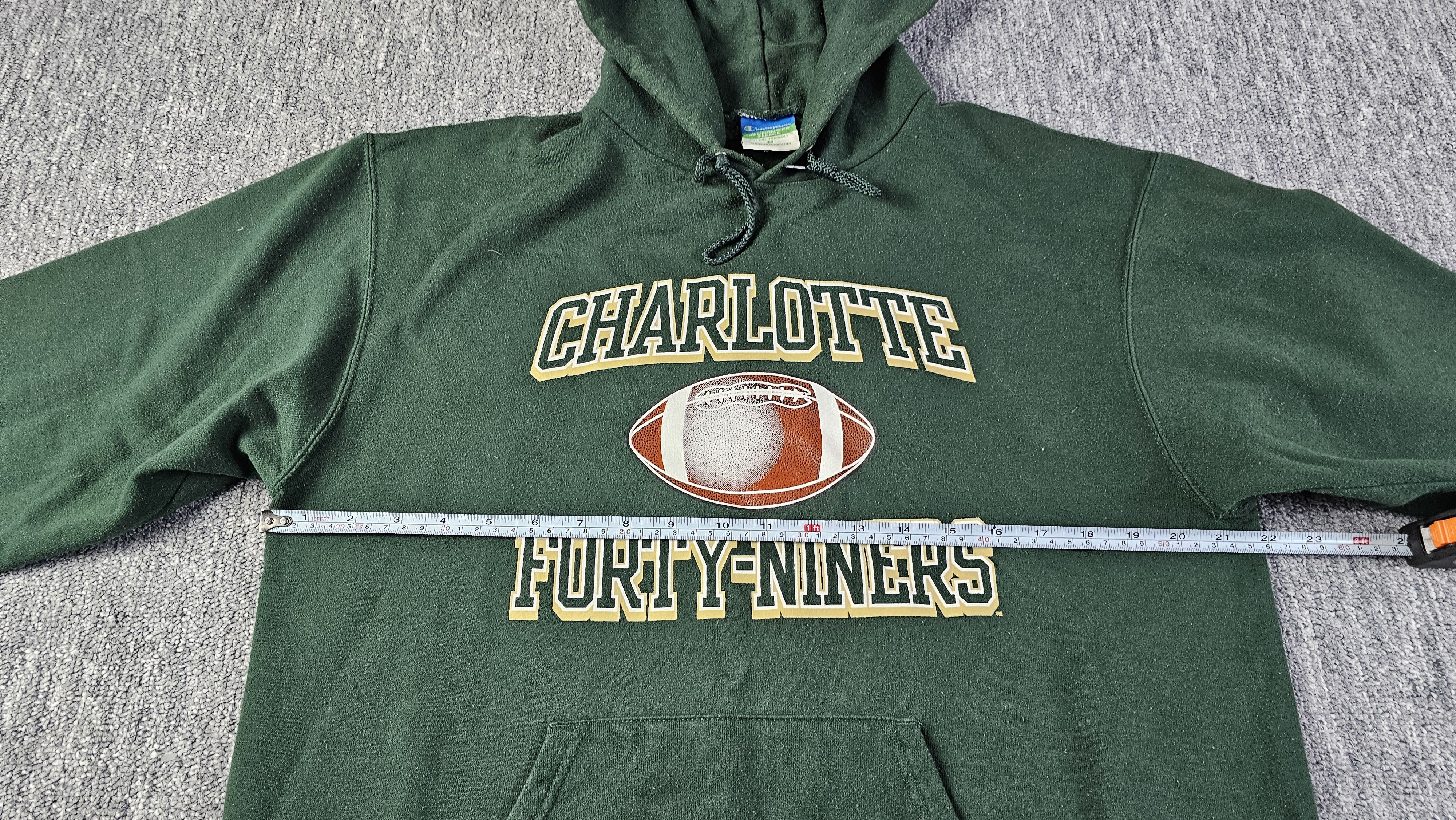 Champion Champion Eco Fleece UNC Charlotte 49ers NCAA Hoodie Gray M Size US M / EU 48-50 / 2 - 9 Thumbnail