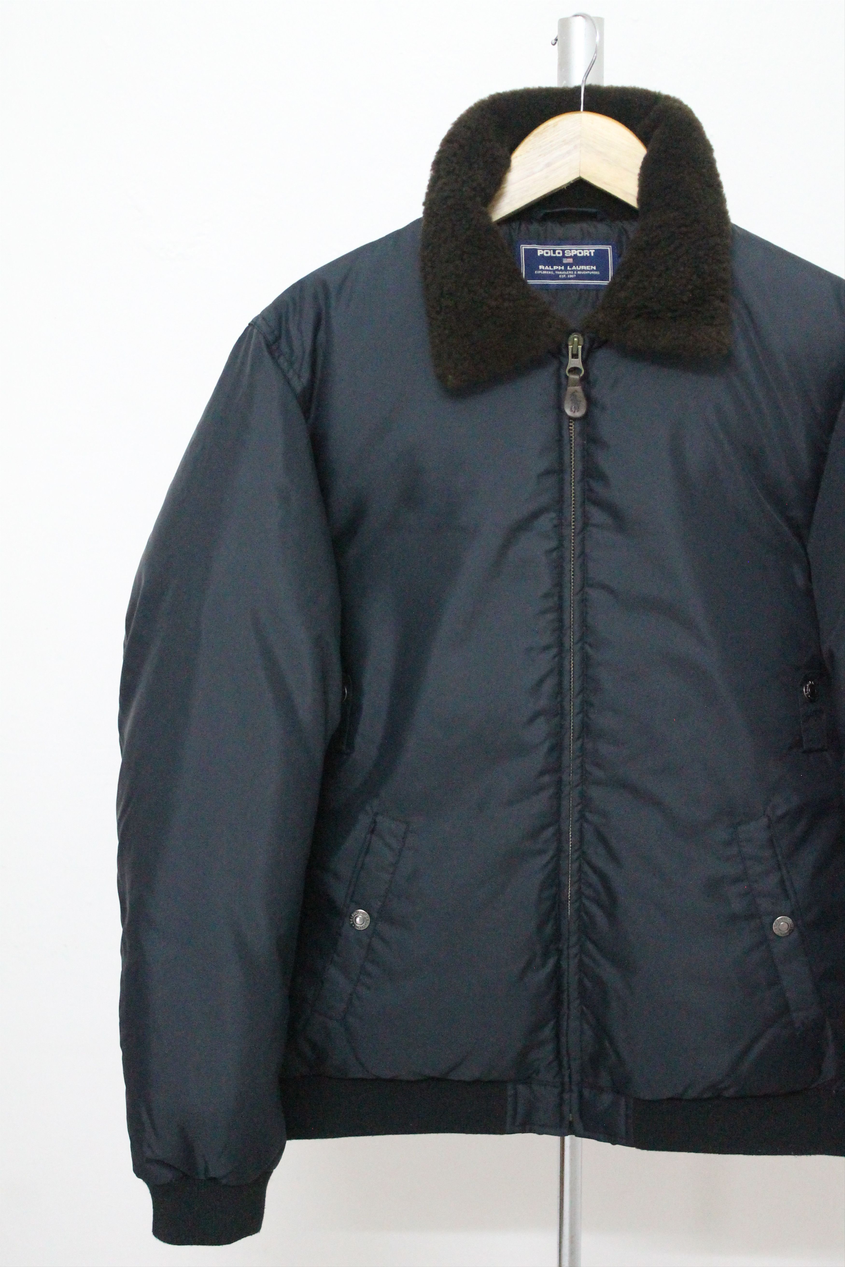 Polo Ralph Lauren Vintage 90's POLO SPORT RALPH LAUREN Bomber Jacket. Size US S / EU 44-46 / 1 - 5 Thumbnail