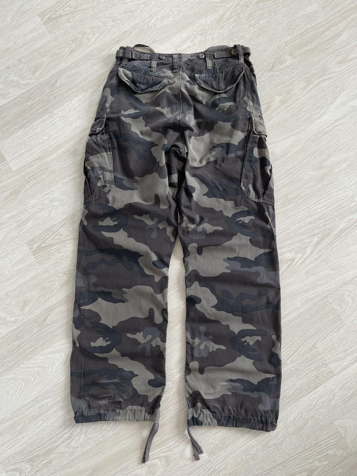 G-Star G Star Raw Military Camo Baggy Distressed Cargo Pants Size US 30 / EU 46 - 10 Thumbnail