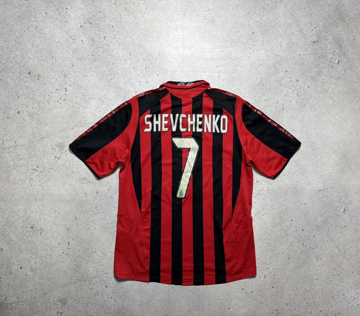 Adidas Adidas AC Milan 2004/2005 Shevchenko #7 Soccer Jersey Size US L / EU 52-54 / 3 - 12 Thumbnail