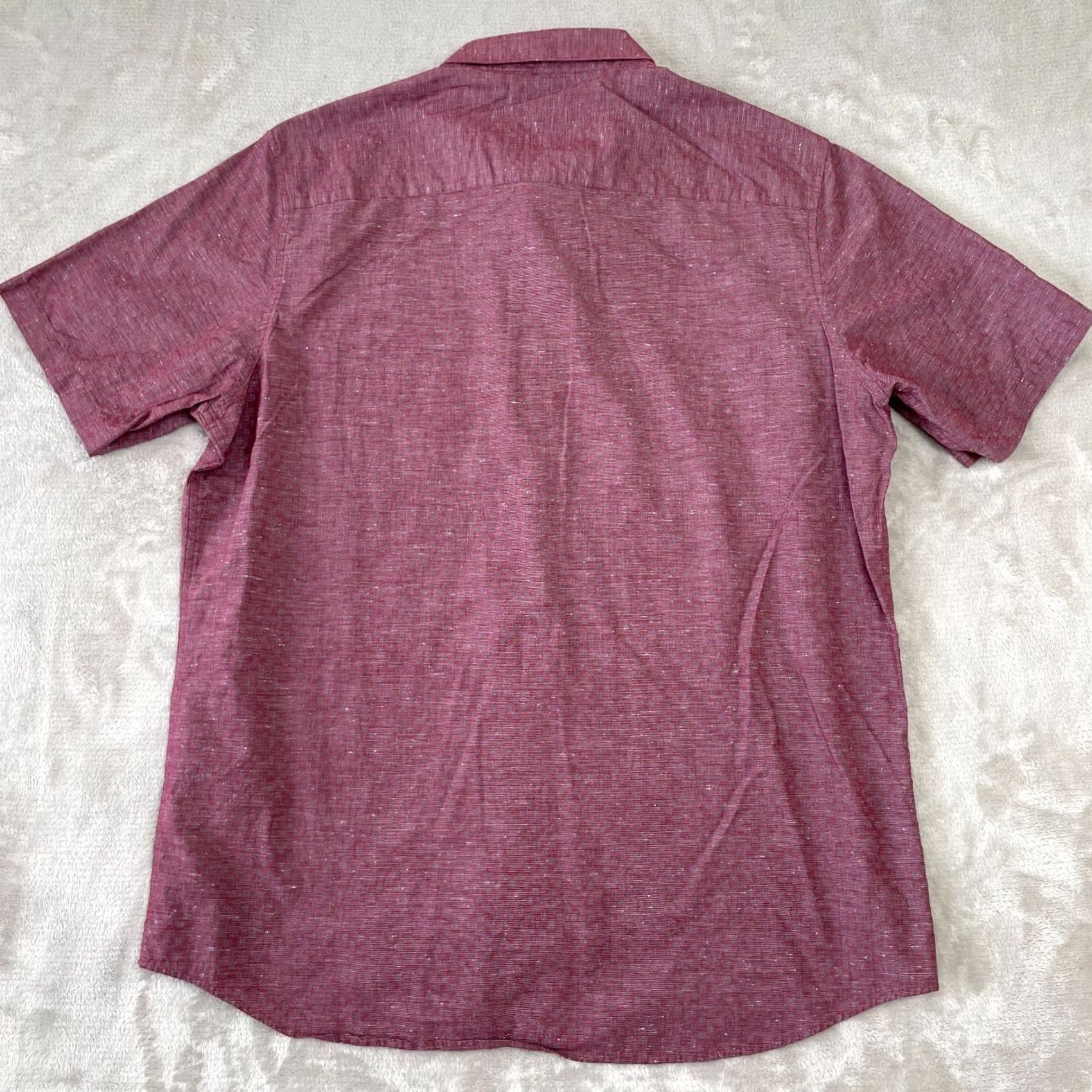 TravisMathew Travis Mathew Performance Shirt Men 2XL Brick Red Geometric Golf SS NWOT Size US XXL / EU 58 / 5 - 7 Thumbnail