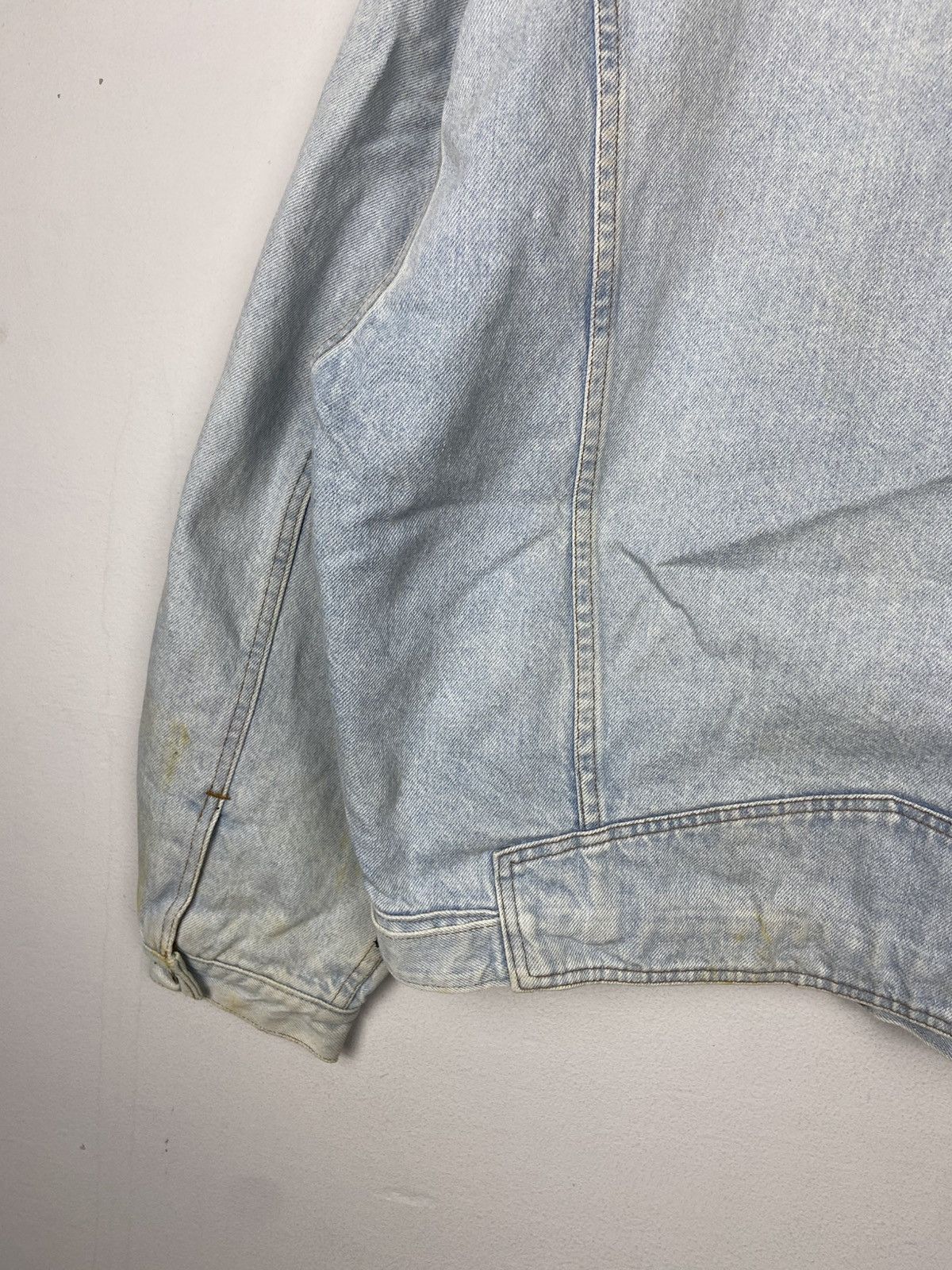 Levi's Vintage Clothing VINTAGE 80s LEVIS ALASKA WASHSTONE KING OF RIVER DENIM Size US L / EU 52-54 / 3 - 17 Thumbnail