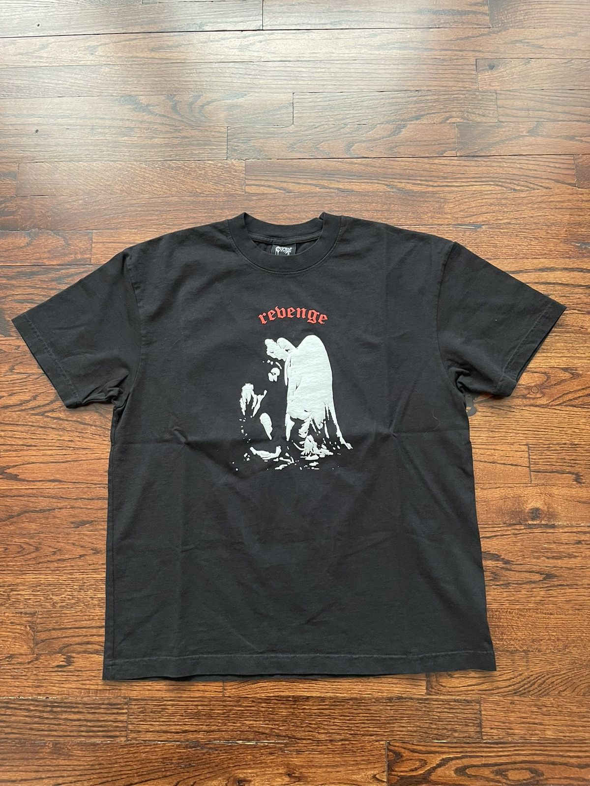 image of Revenge X Xxxtentacion Angel Tee Black, Men's (Size Small)