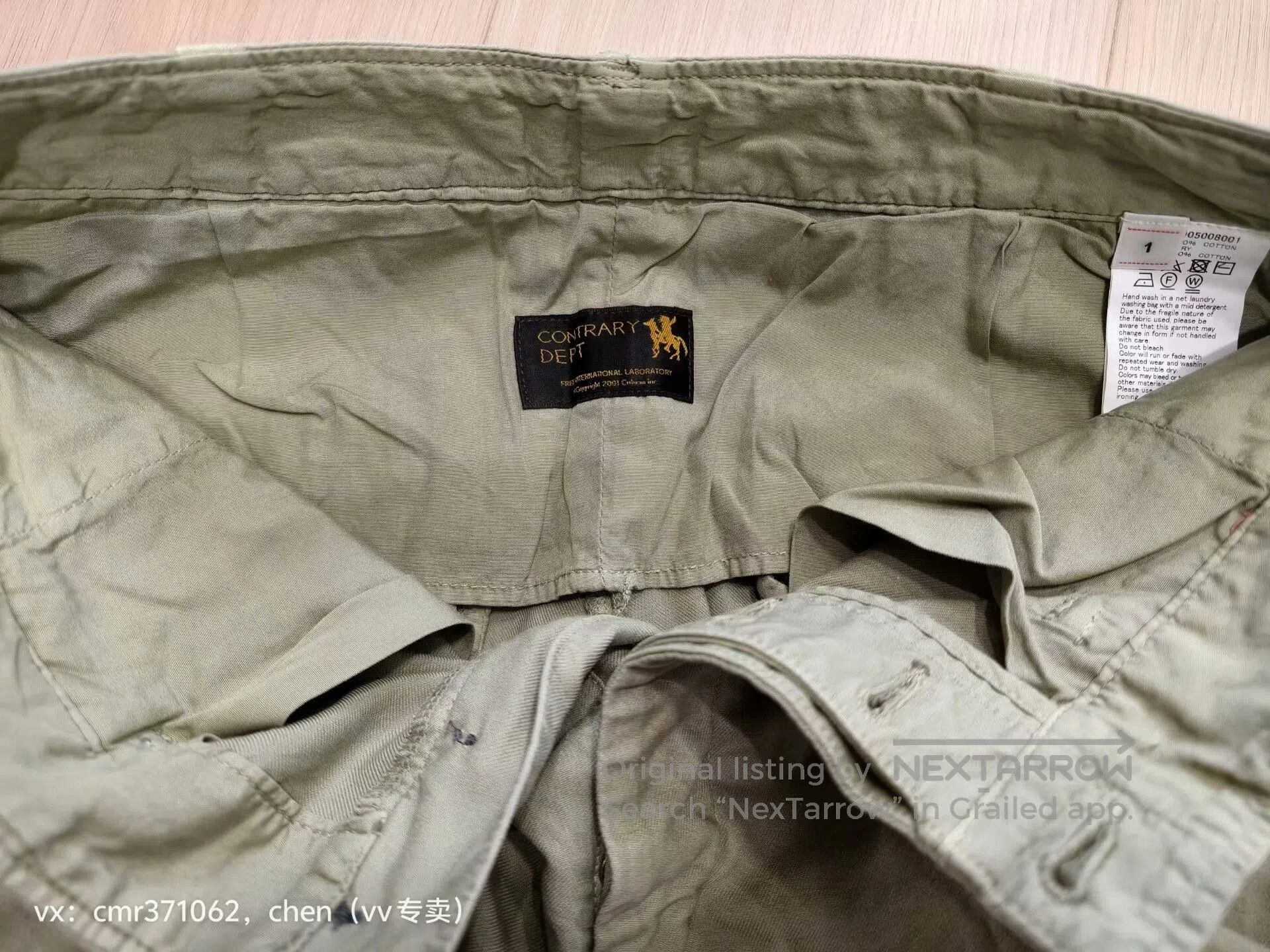 Visvim Visvim 22AW Field Chino Pants Dmgd. Size US 30 / EU 46 - 7 Thumbnail