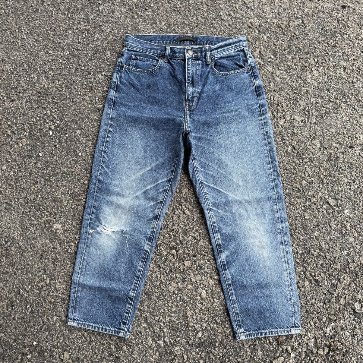 Jean VINTAGE JAPANESE DENIM FADED JEAN DENIM PANTS Size US 30 / EU 46 - 1 Thumbnail