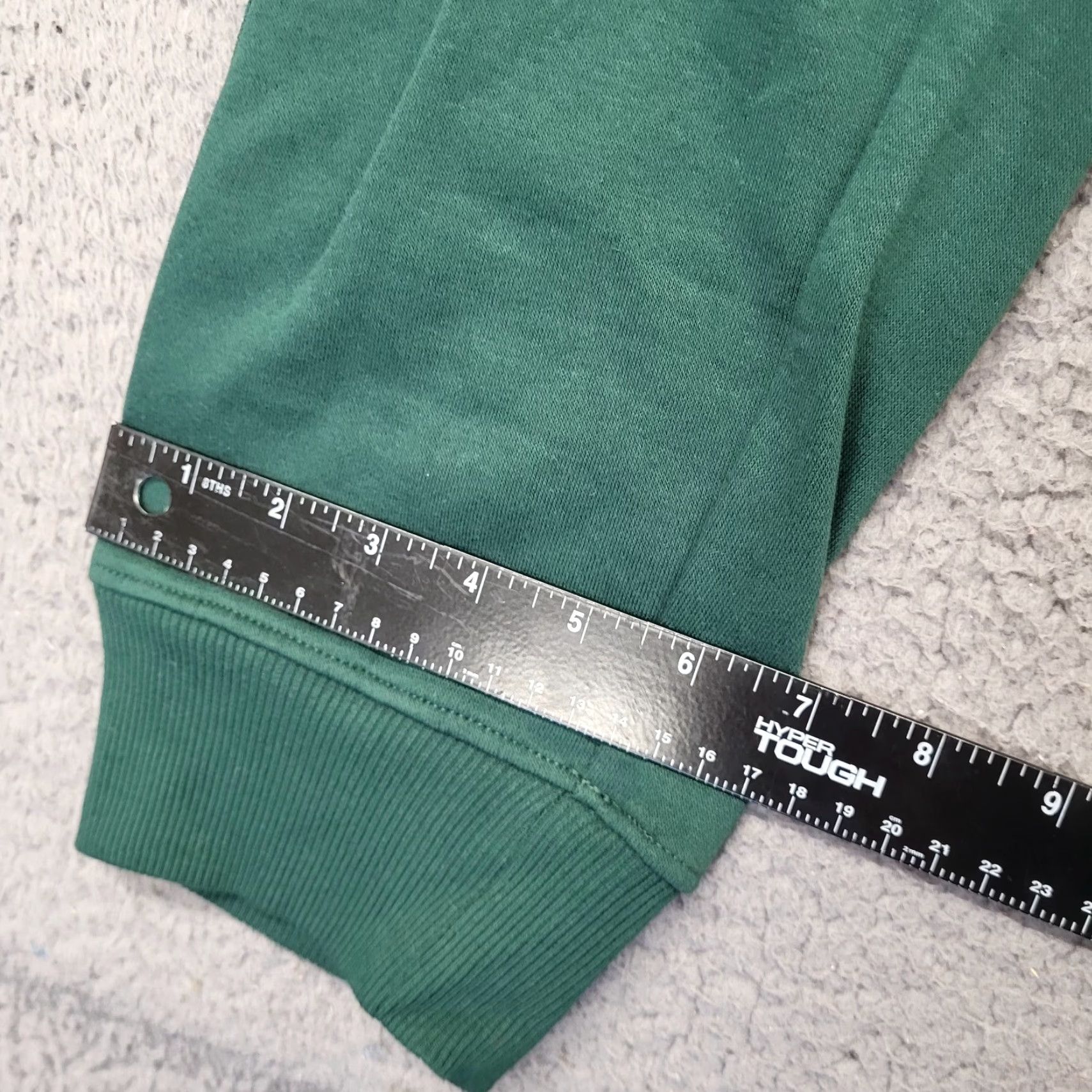 Vintage Goodfellow & Co Fleece Jogger Pants Mens Large Green Ultra Soft Tapered NWT Modern City Sports Everyday Casual Size US 33 - 4 Thumbnail