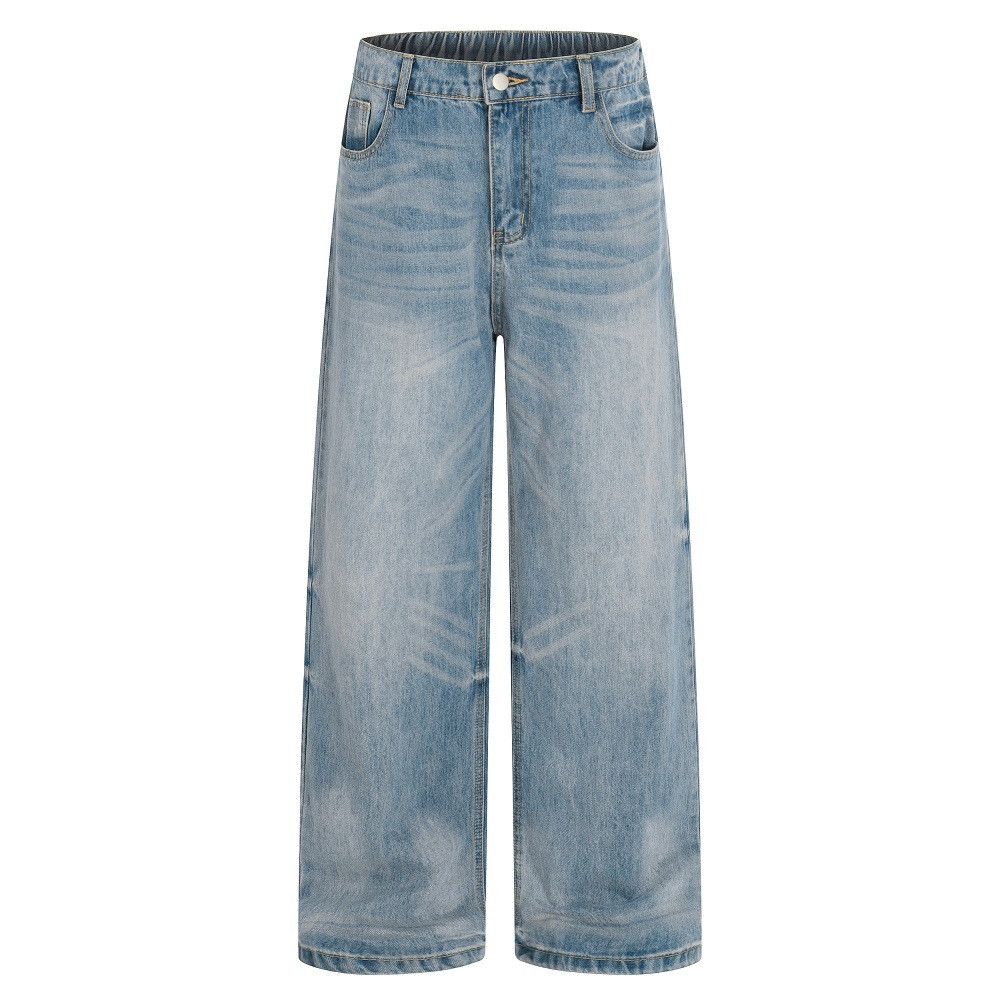 Jean American retro washed distressed jeans for men Size US 32 / EU 48 - 1 Thumbnail