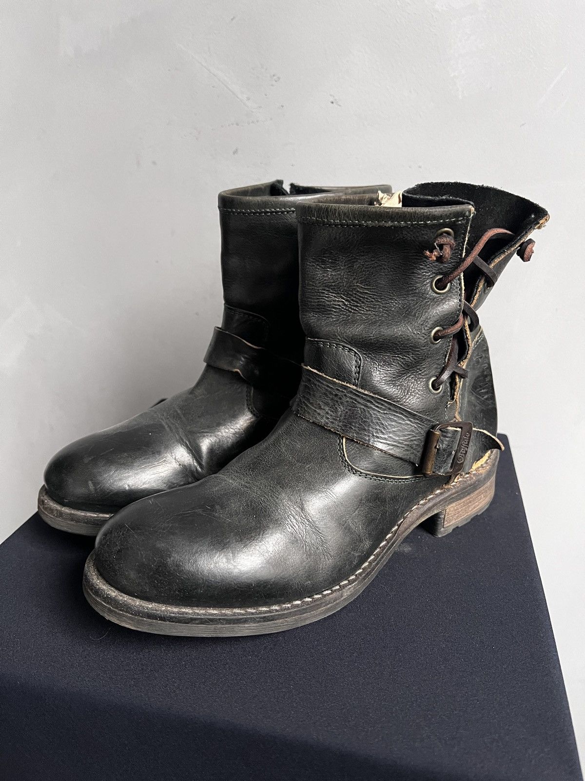 Buffalo avant garde leather boots style Airstep artisan