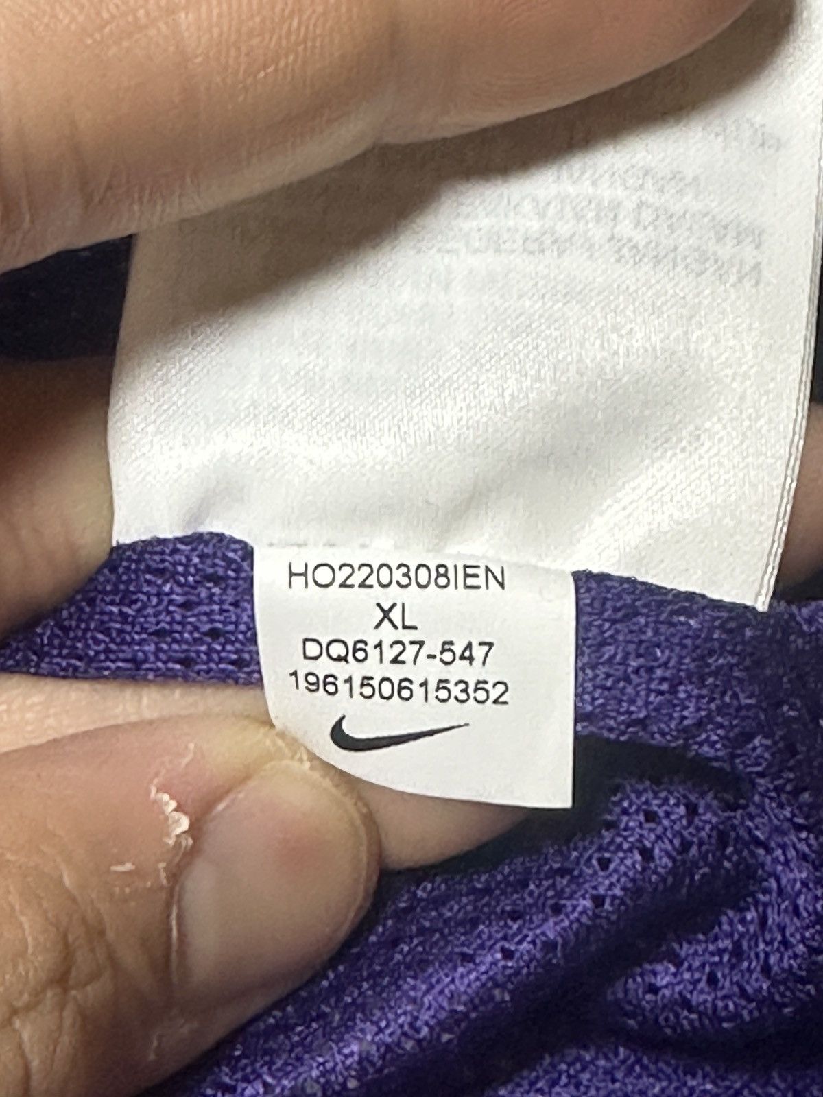 Nike Lebron James Nike Fleece Purple XL NWT Chess Pawn RARE Size US XL / EU 56 / 4 - 15 Thumbnail