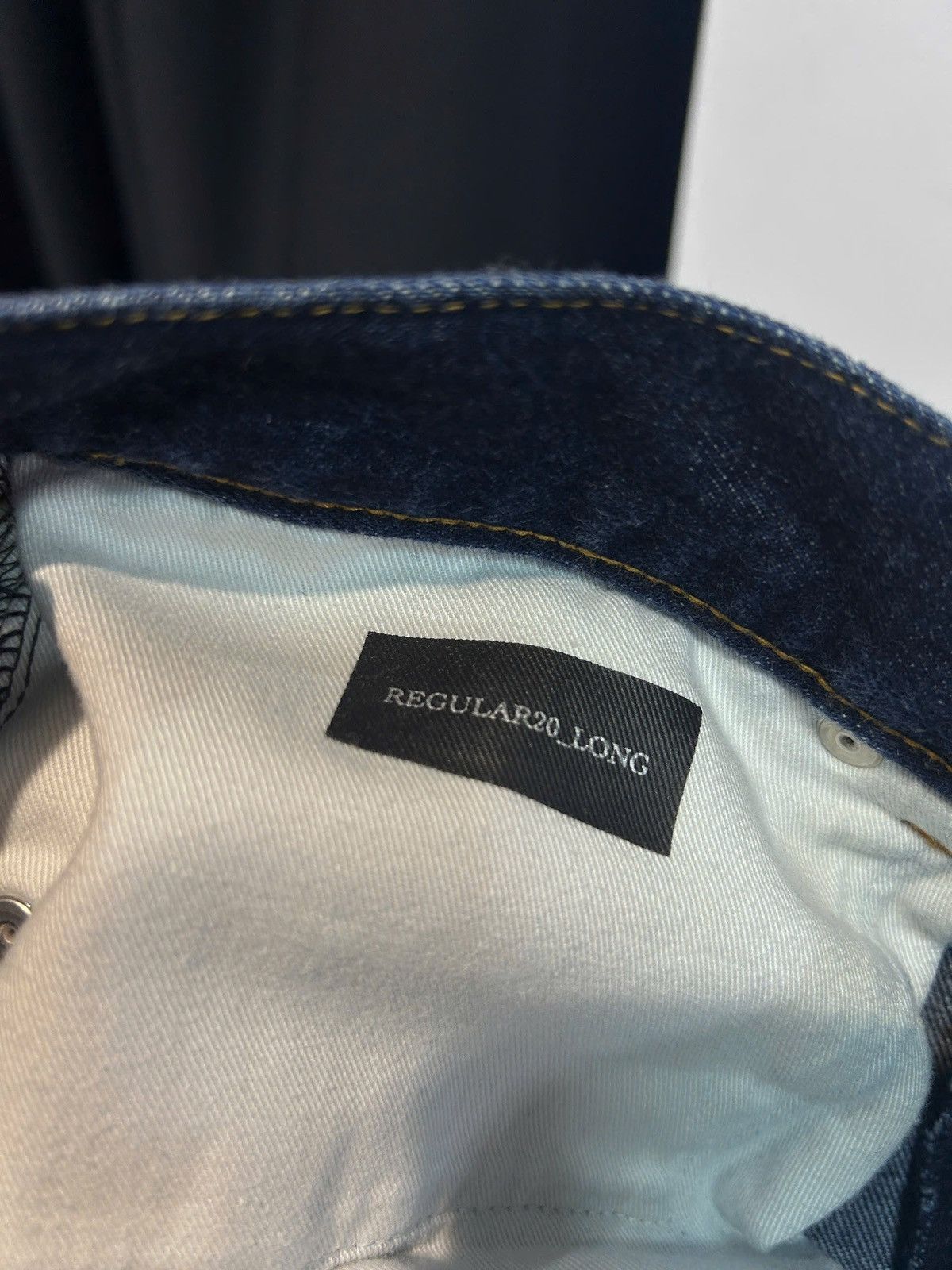 Dior Dior Oblique Blue Raw Cotton Denim Pants Size US 30 / EU 46 - 8 Thumbnail