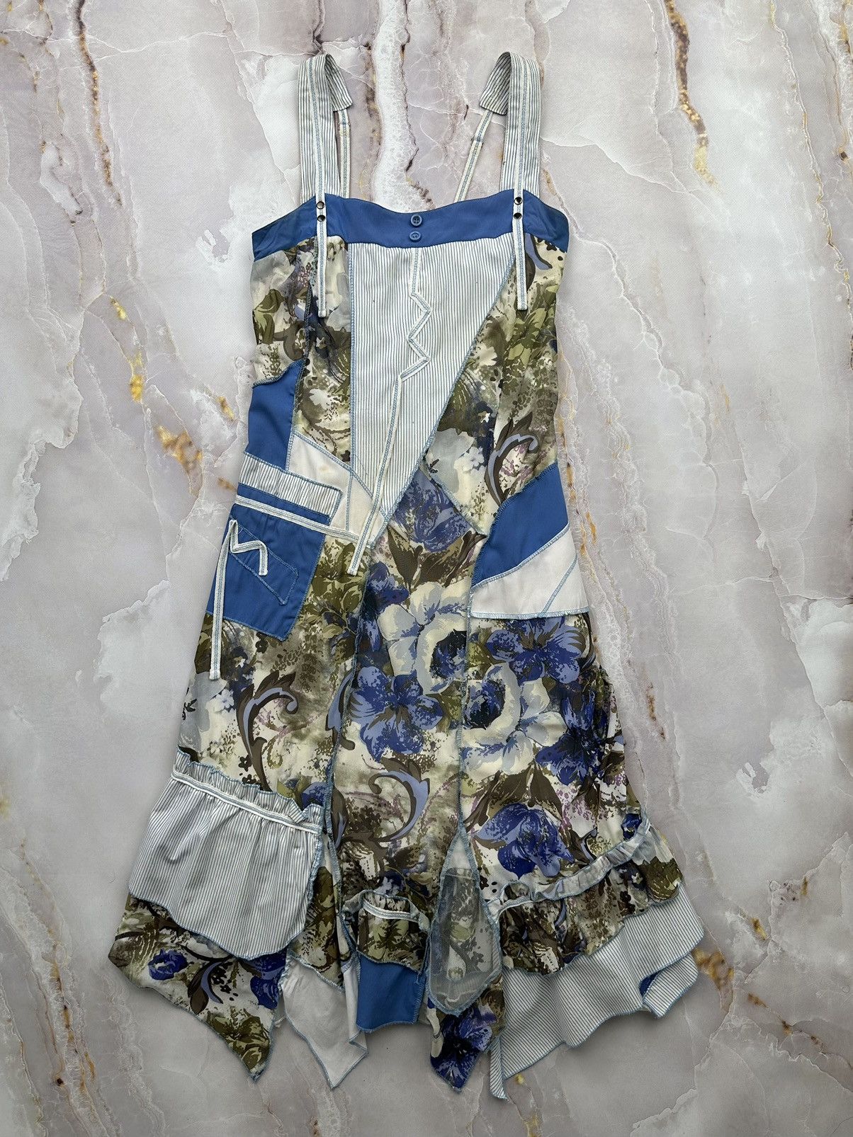 image of Avant Garde x Vintage Flared Midi Dress, Women's (Size Small)