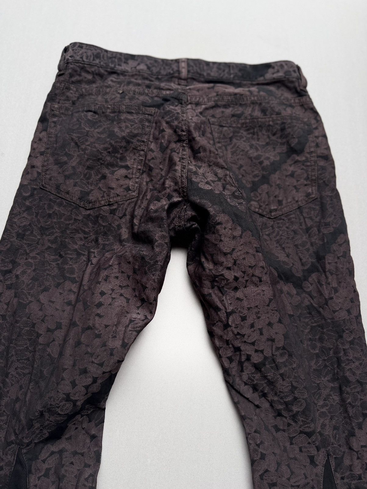 Issey Miyake (Rework) lace-up flare pants Size US 27 - 8 Thumbnail