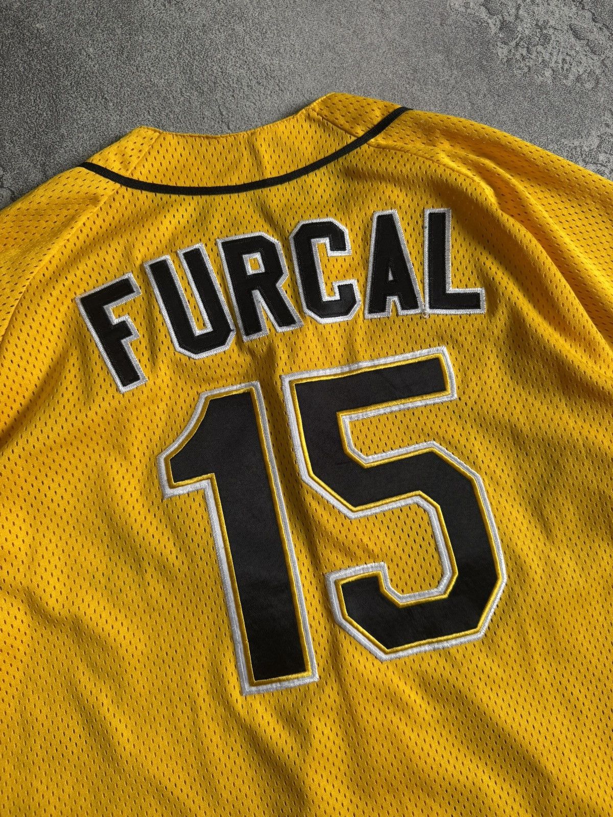 MLB MLB Baseball ⚾️ Aguilas 15 Furcal jersey tee tshirts polo Size US XL / EU 56 / 4 - 14 Thumbnail