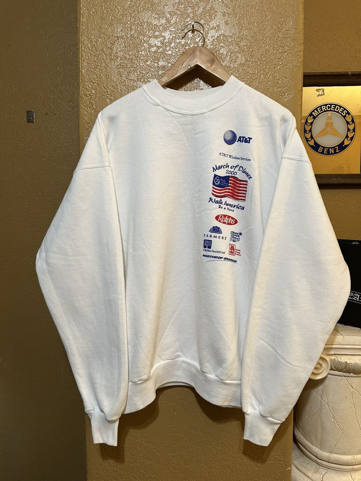 Vintage 🇺🇸 Vintage March of Dimes Walk Sweatshirt XL Size US XL / EU 56 / 4 - 2 Thumbnail