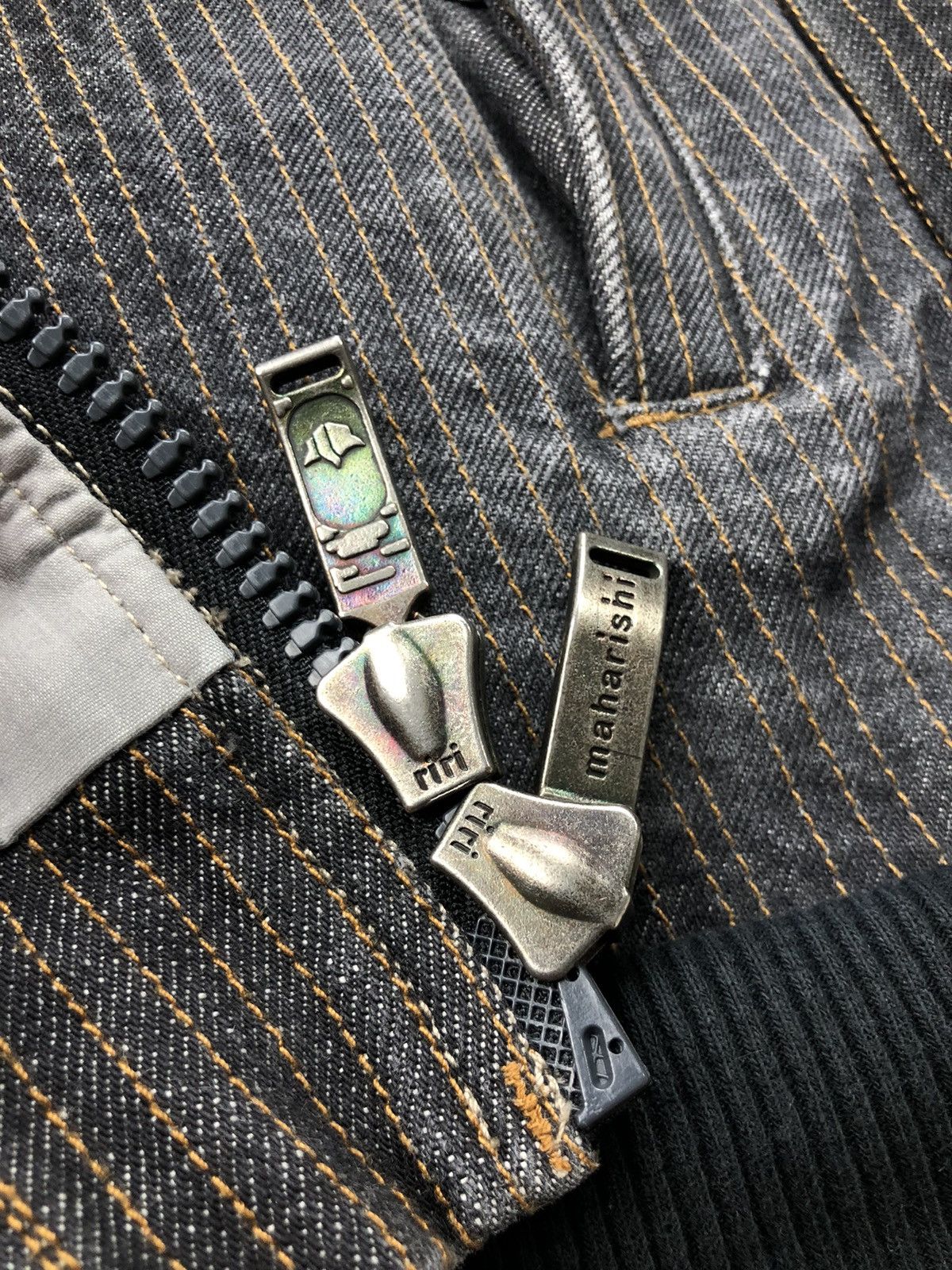 Japanese Brand × Maharishi × Vintage Maharishi Vintage Denim Jacket Size US L / EU 52-54 / 3 - 19 Thumbnail
