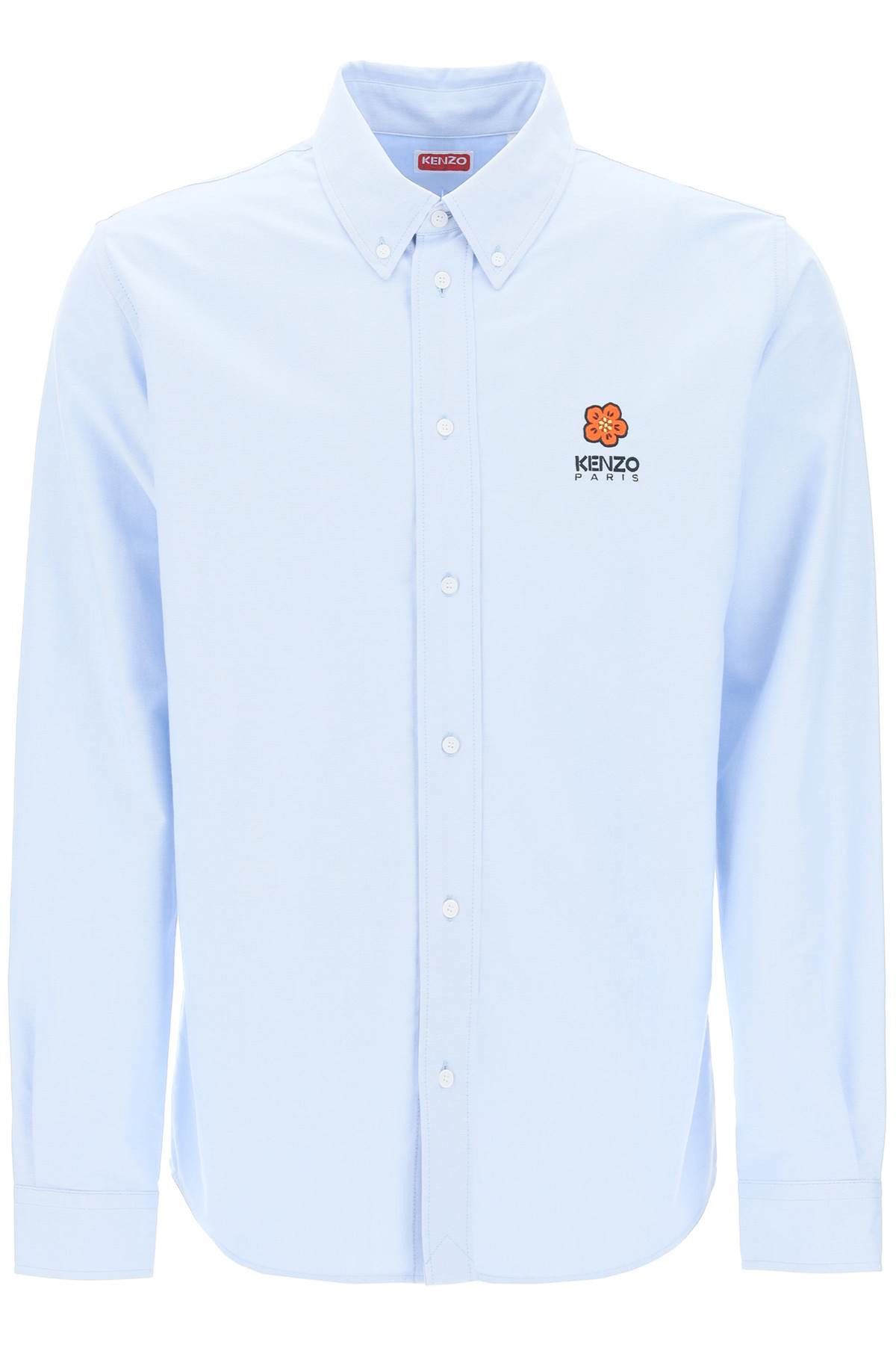 Image of Kenzo Oxford Bokè Flower in Bleu Ciel, Men's (Size Small)