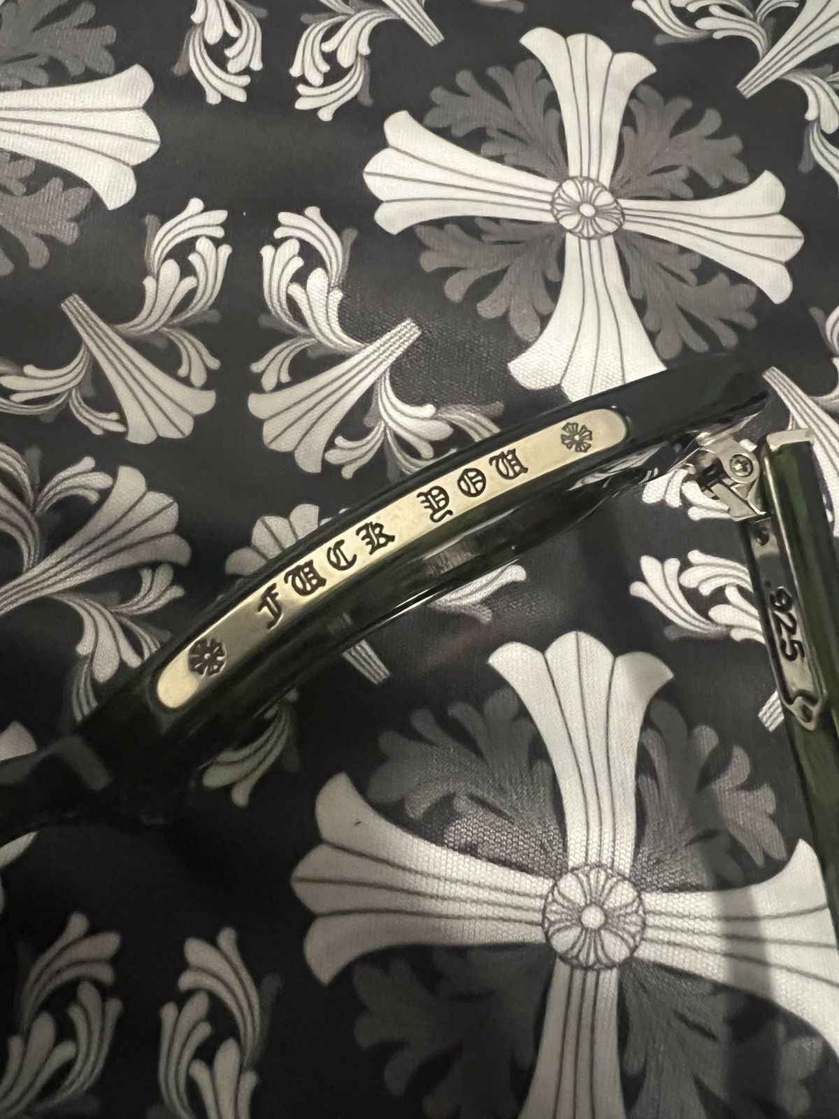 Chrome Hearts Chrome hearts lowrider sunglasses green Size ONE SIZE - 5 Thumbnail