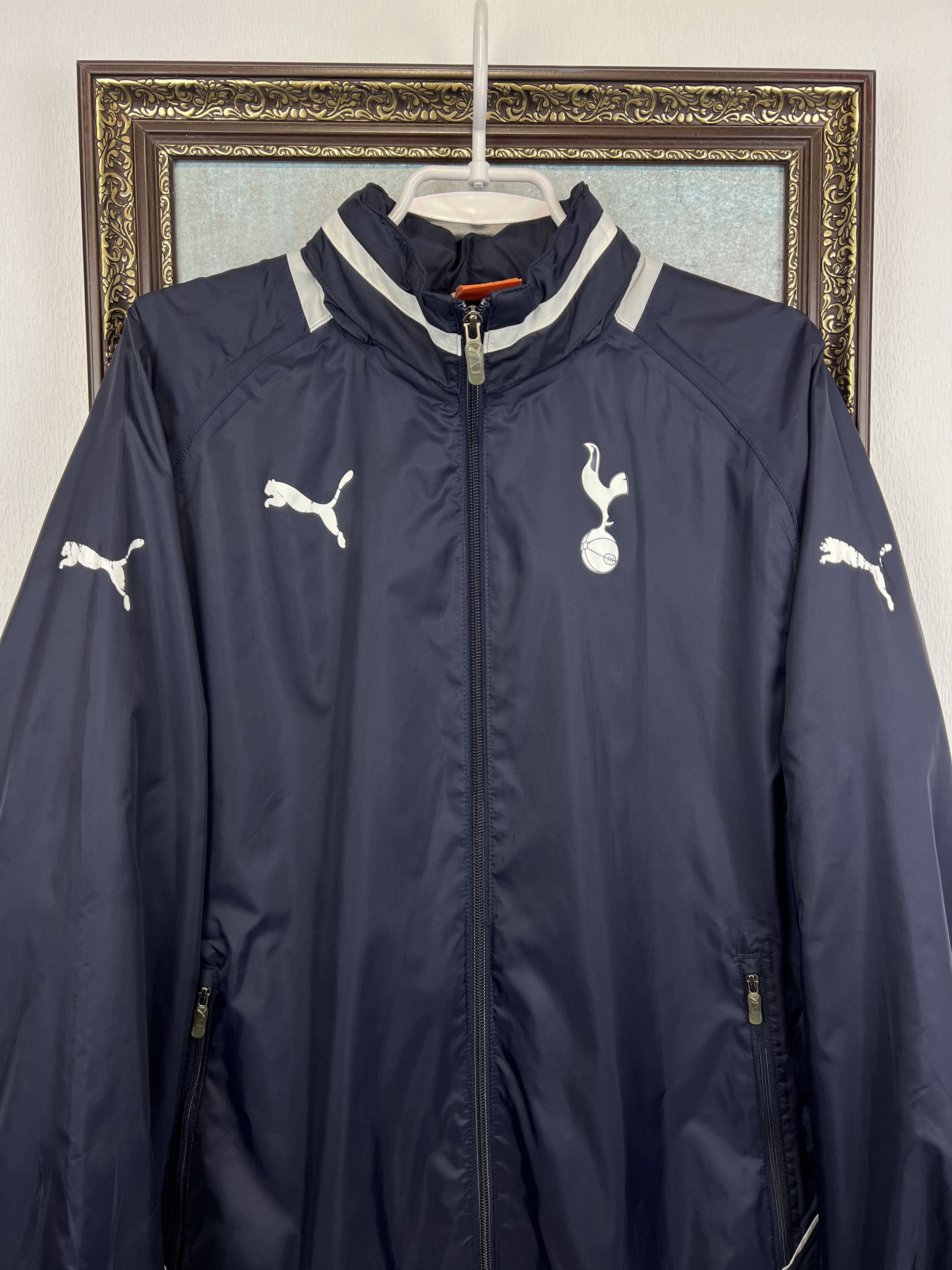 Puma Tottenham Hotspur Football Jacket Soccer Track Windbreaker Size US S / EU 44-46 / 1 - 2 Thumbnail