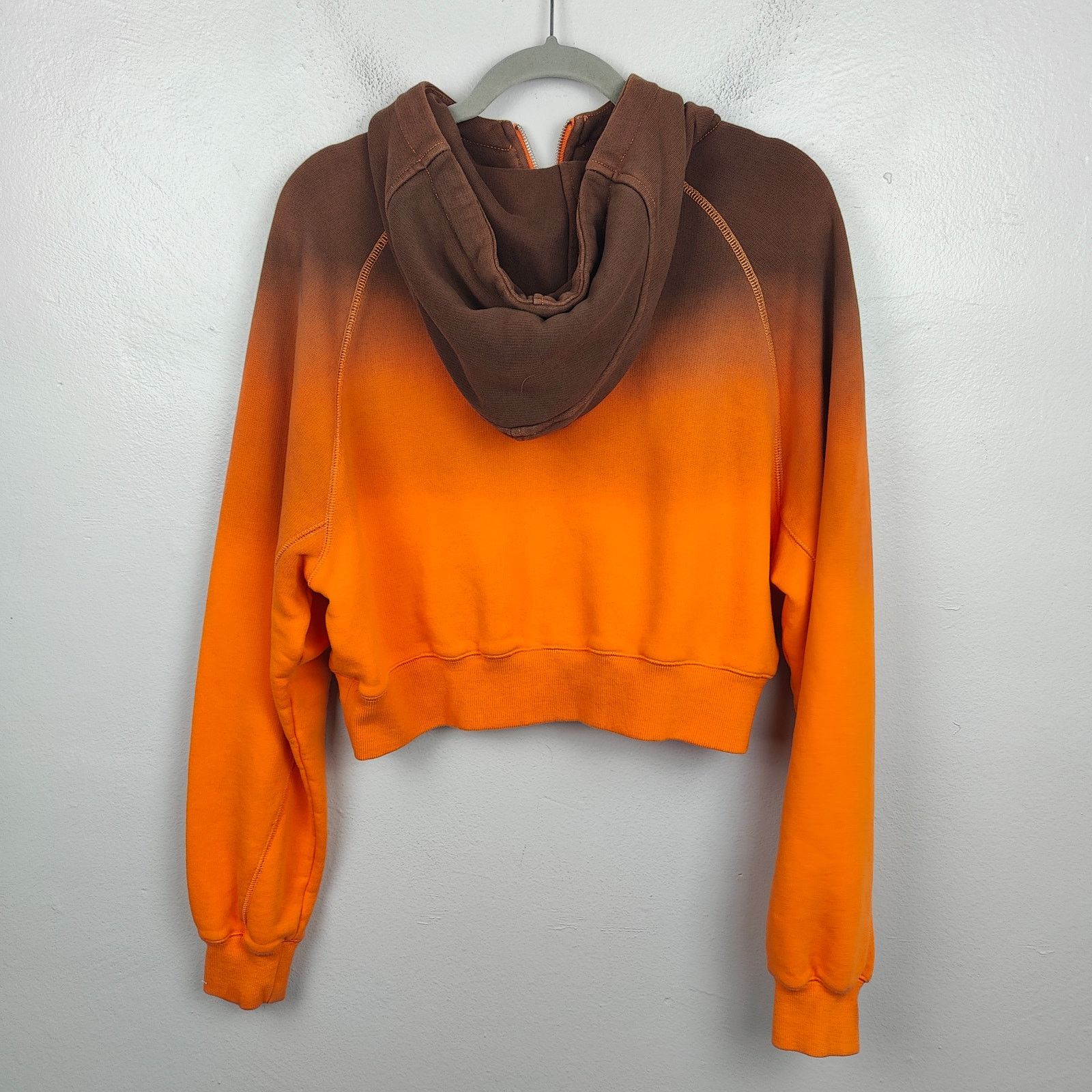 Other I.Am.Gia Ariana Sweatshirt Womens Small 1/2 Zip Orange Brown Size S / US 4 / IT 40 - 5 Thumbnail
