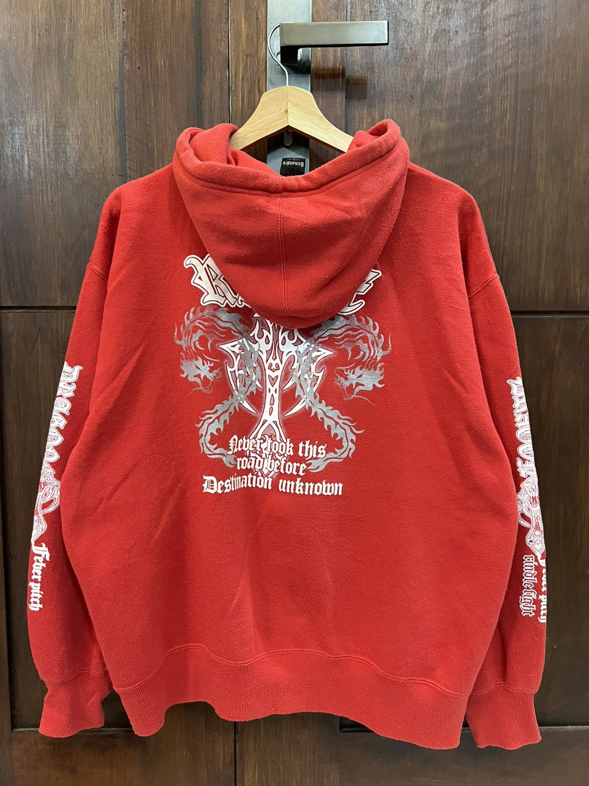 If Six Was Nine × Japanese Brand × Le Grande Bleu (L.G.B.) Vintage Raise Y2K Hoodies Size US L / EU 52-54 / 3 - 1 Thumbnail