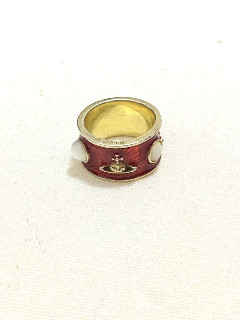 Vivienne Westwood Vivienne Westwood Vintage red king ring | Grailed