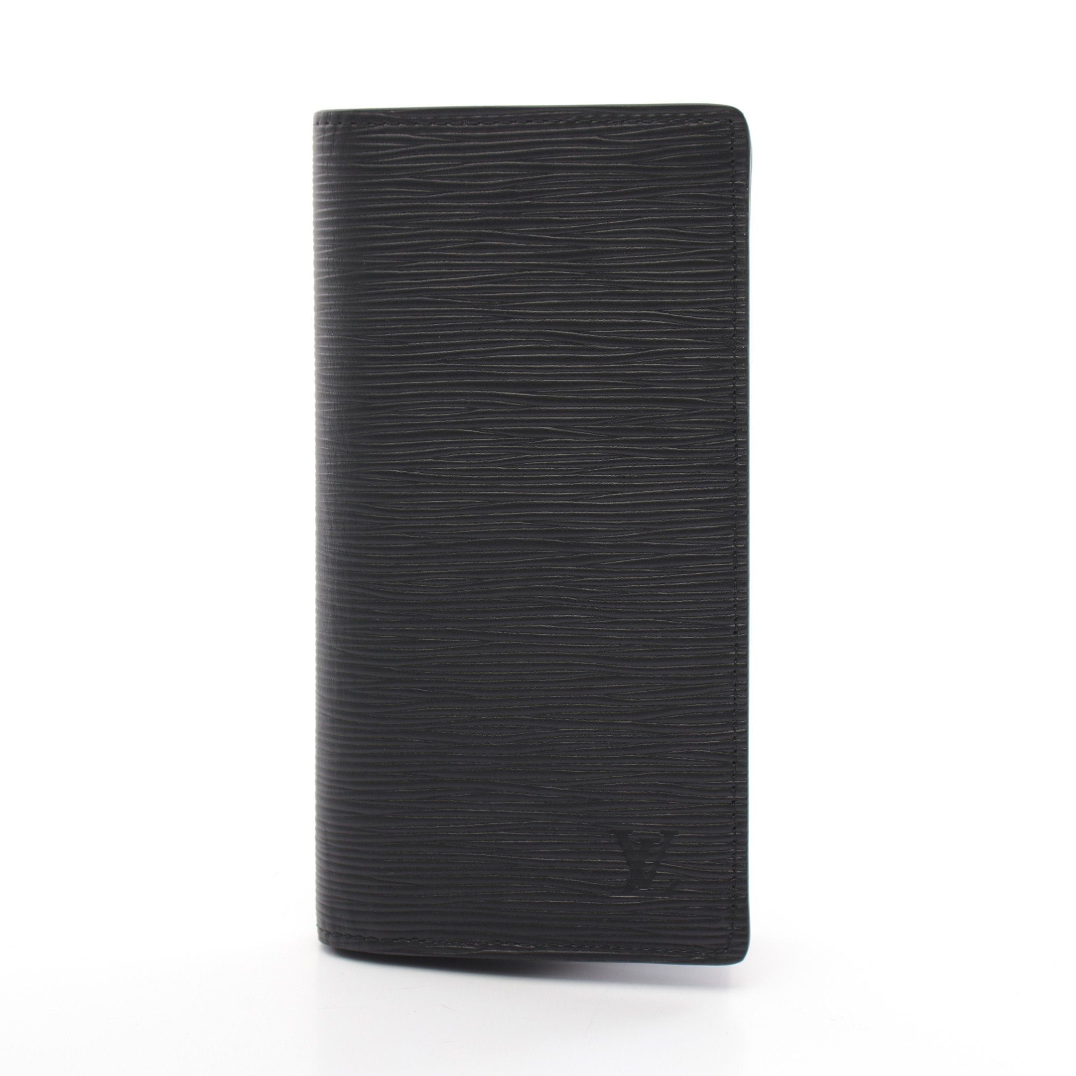 Louis Vuitton Louis Vuitton Portefeuil Brother Epi Noir Bi-Fold Long Wallet Leather Black Size ONE SIZE - 1 Thumbnail
