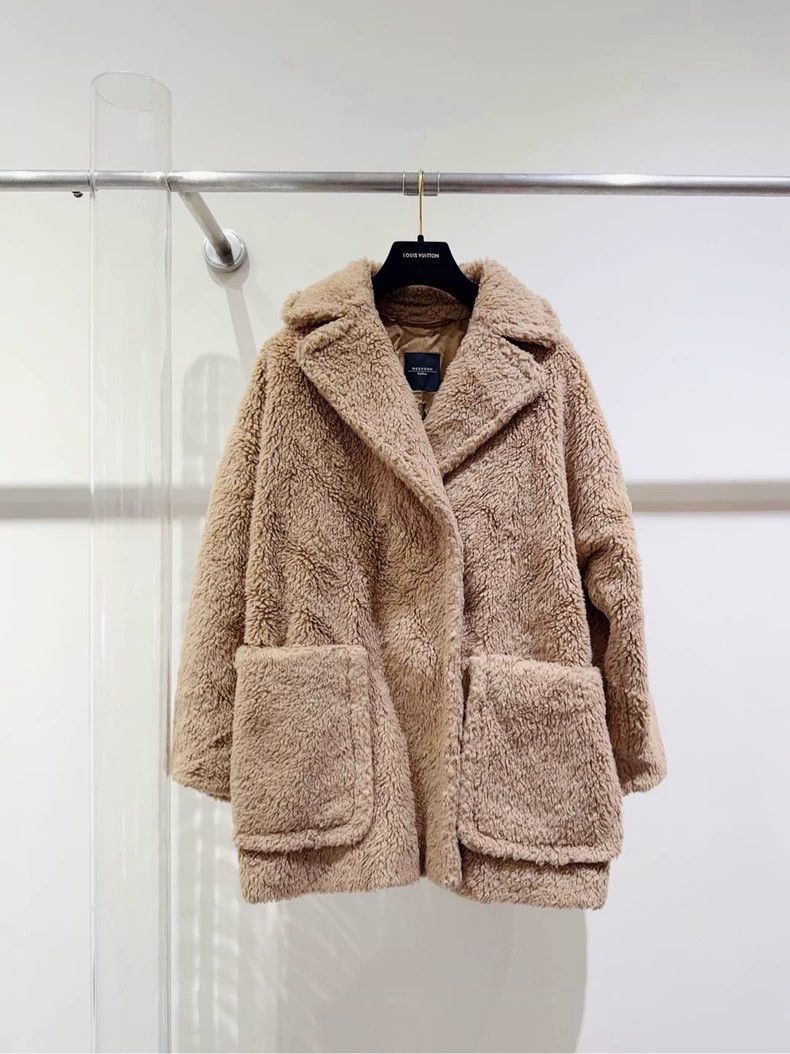 Max Mara Max Mara Weekend Teddy Jacket Size S / US 4 / IT 40 - 1 Thumbnail
