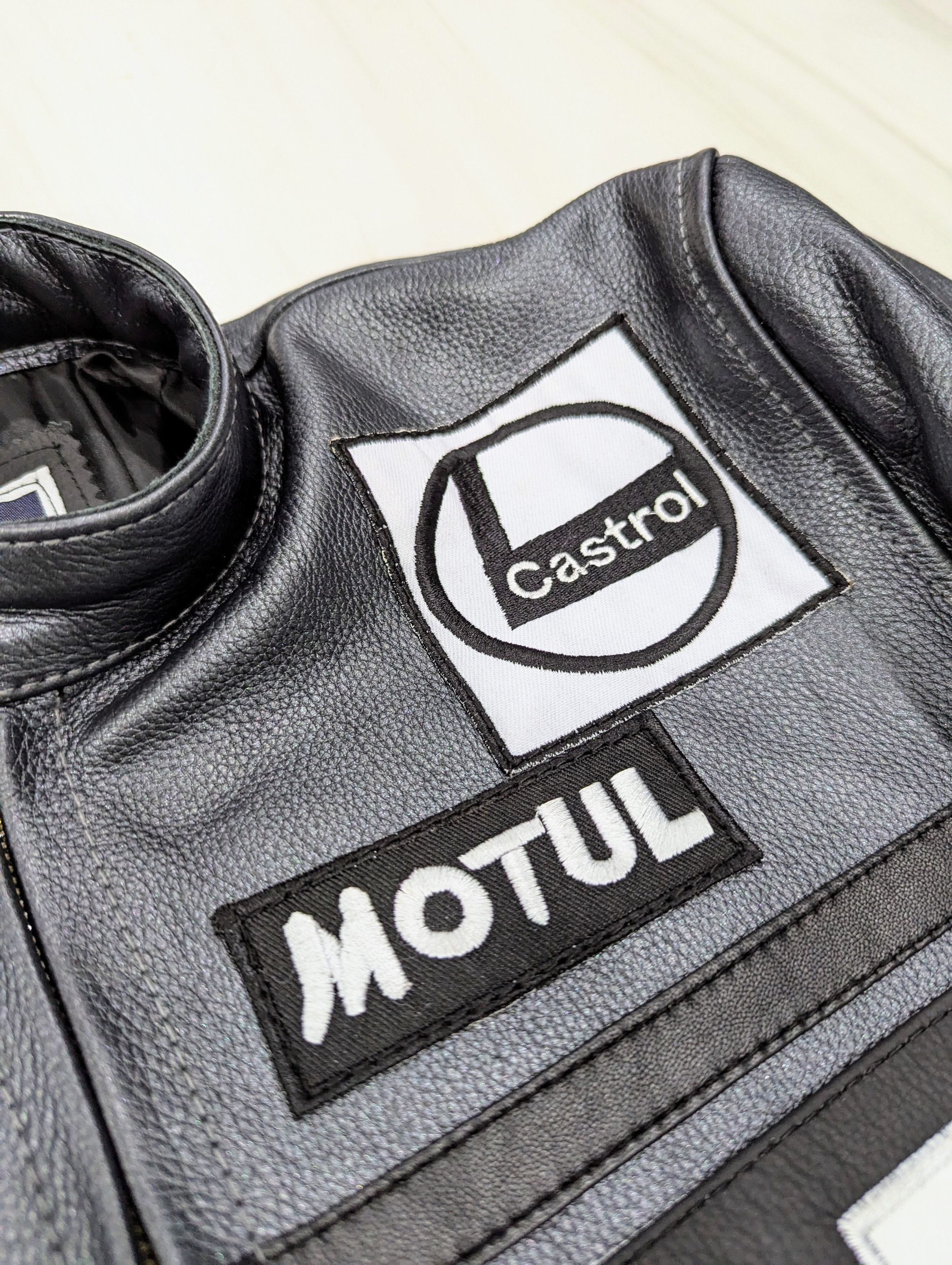 Formula 1 💥 Mercedes Benz 💥 Racing Leather Jacket Streetwear Cowhide Size US S / EU 44-46 / 1 - 7 Thumbnail