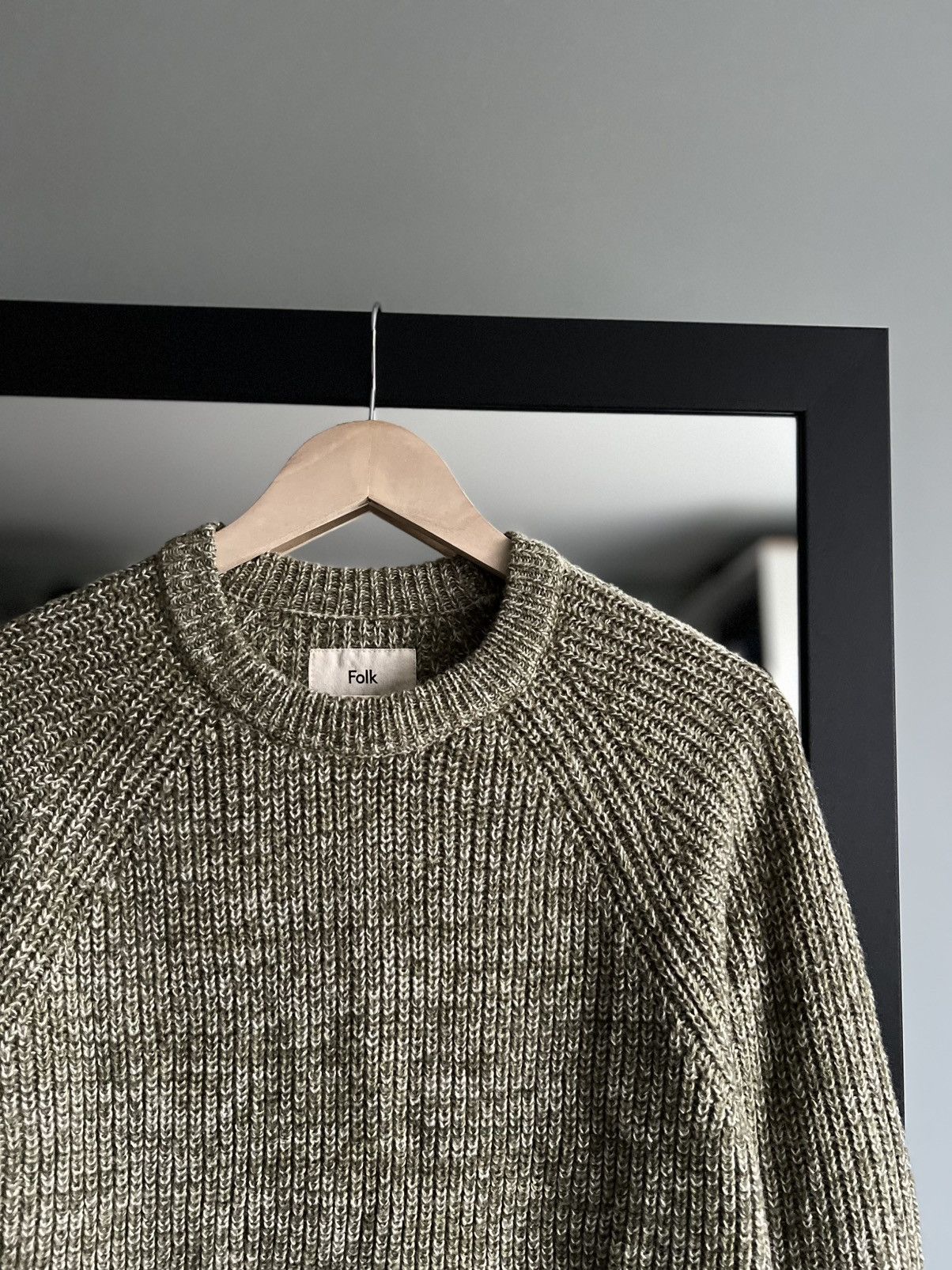 Folk Folk Blend Knitted Crew Neck Sweater Size US M / EU 48-50 / 2 - 7 Thumbnail