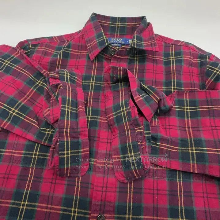 Polo Ralph Lauren Polo Ralph Lauren Men's Red Plaid Long. Size US M / EU 48-50 / 2 - 6 Thumbnail
