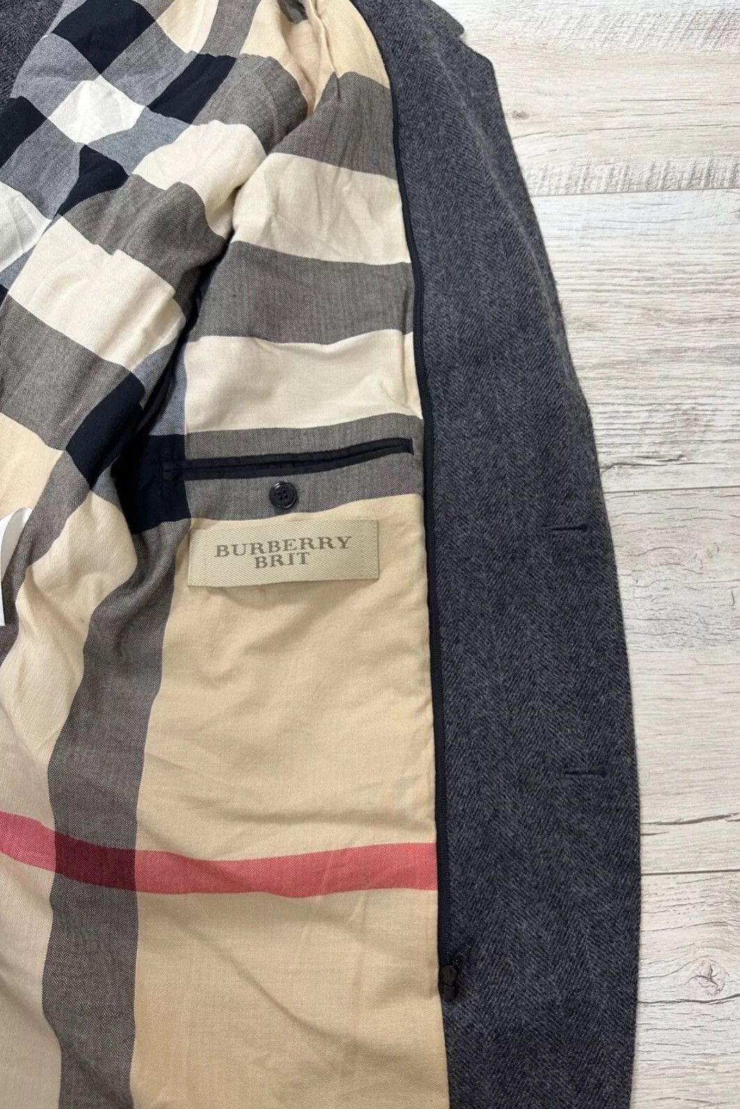 Burberry Burberry Nova check Wool Blazer Size 50S - 8 Thumbnail