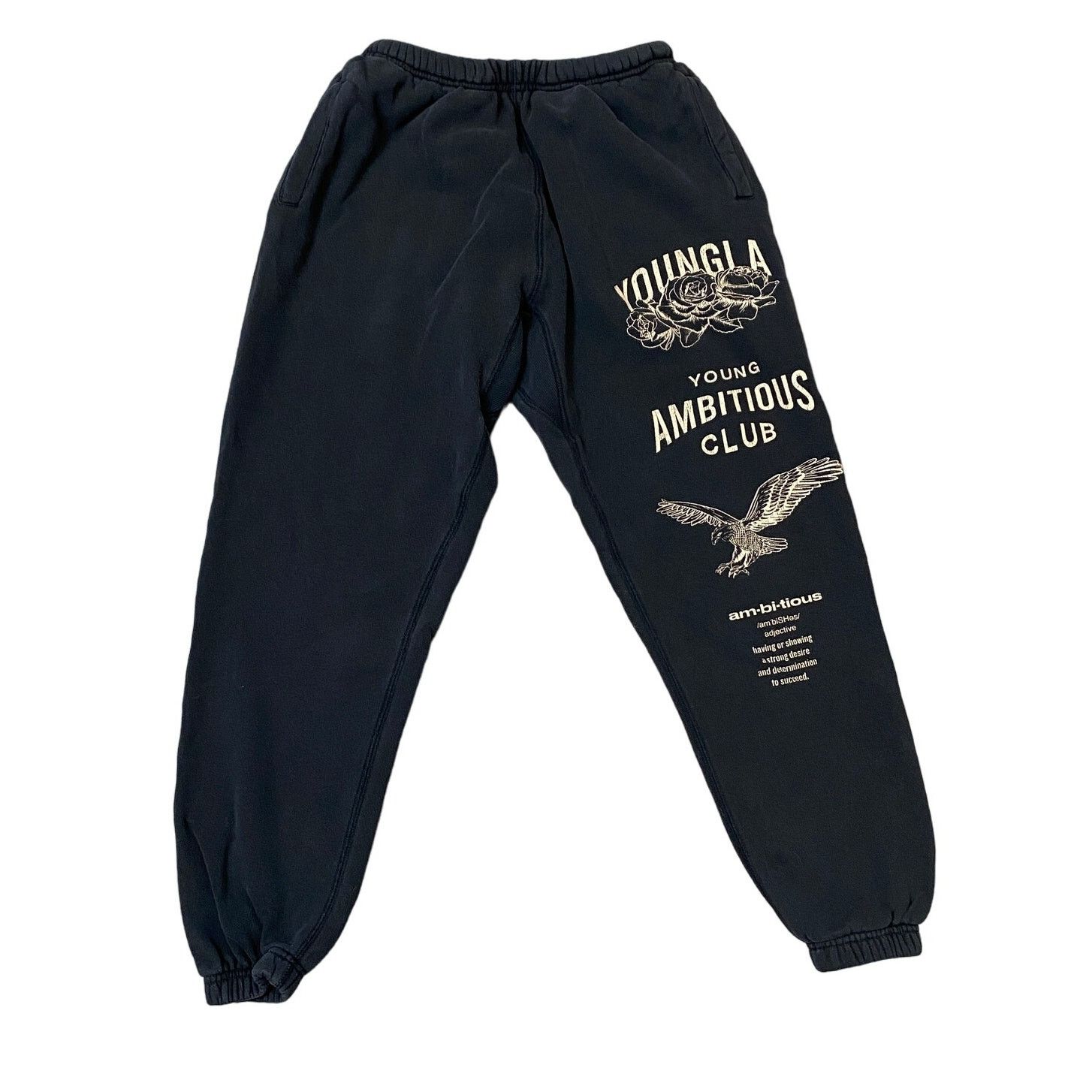 YOUNGLA 233 THE IMMORTAL JOGGERS high quality navy