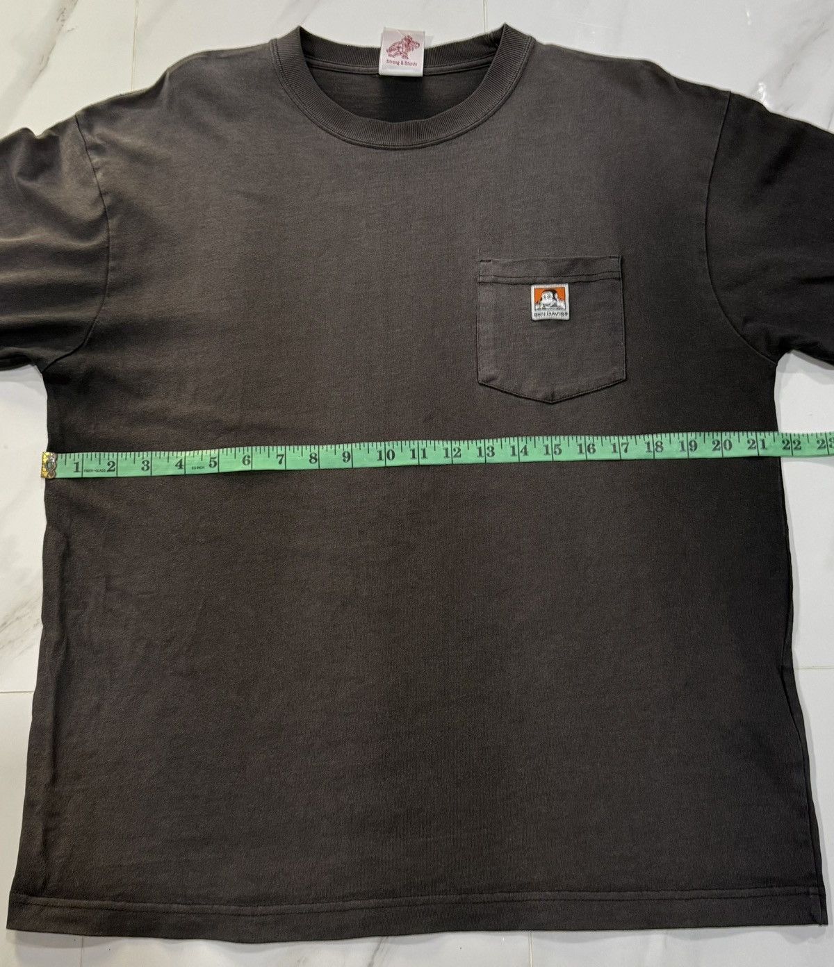 Ben Davis Thrashed Ben Davis Pocket Sun Faded Tee Size US L / EU 52-54 / 3 - 11 Thumbnail
