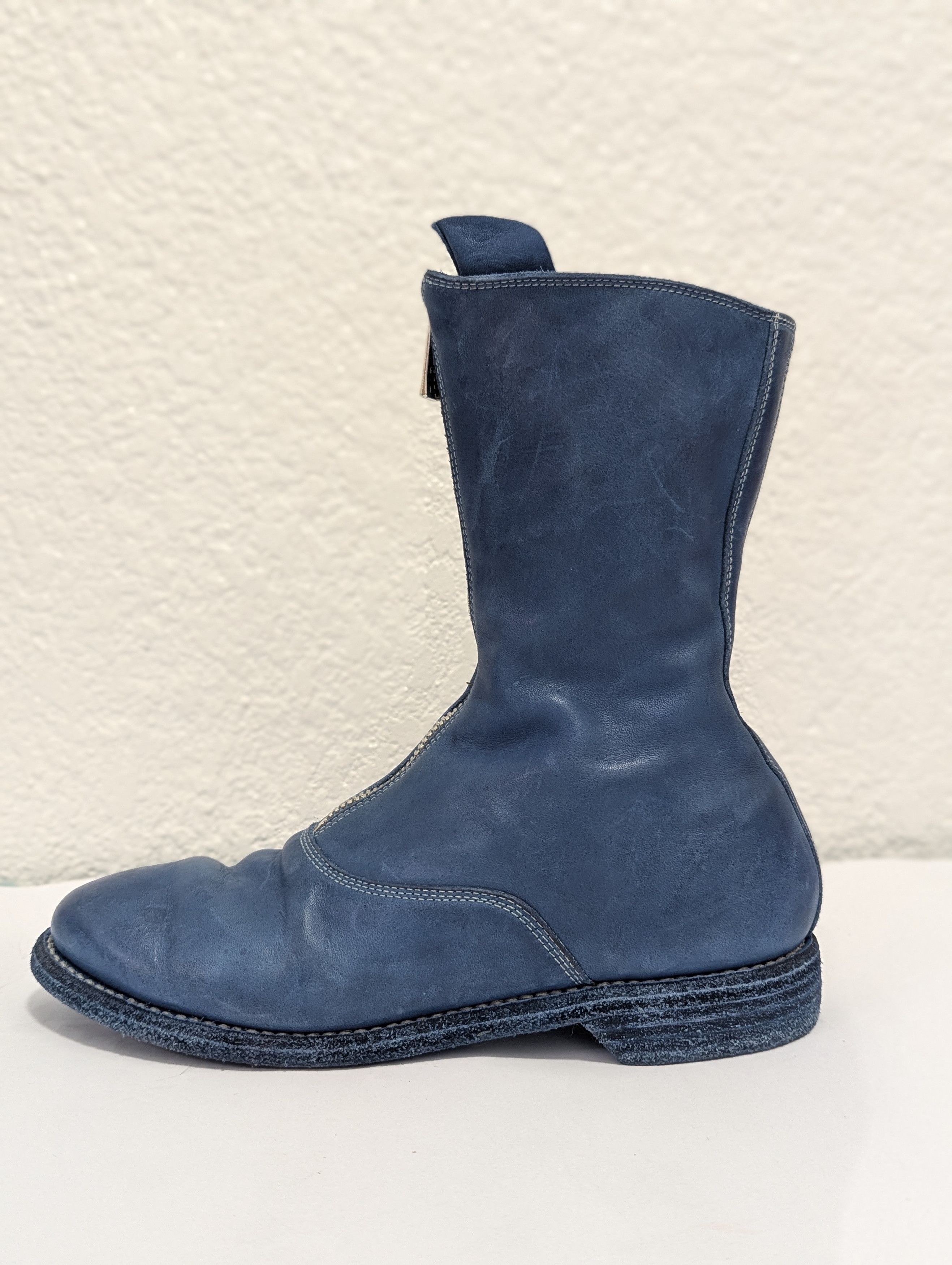 Guidi Guidi 310 Front-zip Soft Horse Leather Boots Size US 7 / IT 37 - 3 Thumbnail