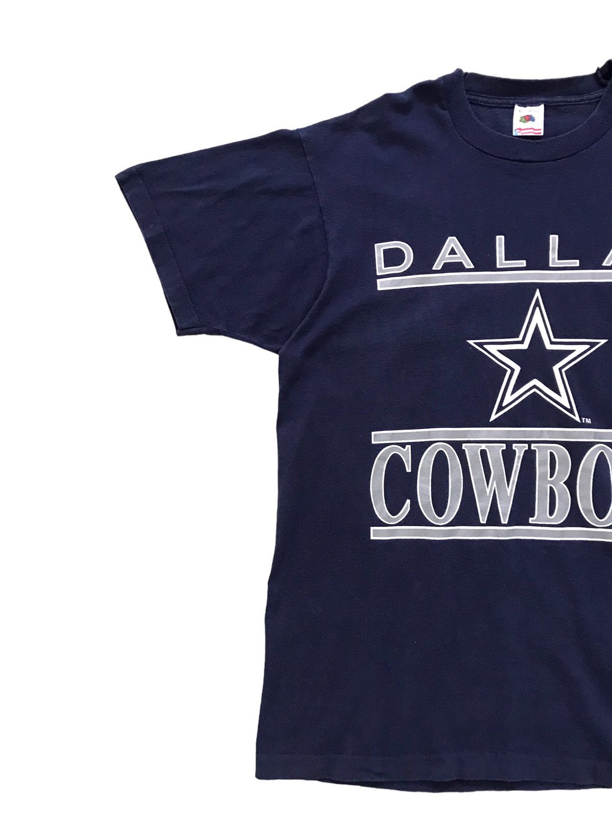 NFL 90s Dallas Cowboys NFL Blue T-Shirt Size US XL / EU 56 / 4 - 2 Thumbnail