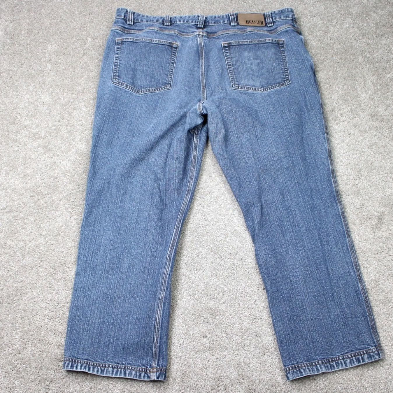 Denime Duluth Mens Jeans 44x28 Blue DuluthFlex Ballroom Relaxed Fit Stretch Denim Shirt? Size US 44 / EU 60 - 6 Thumbnail