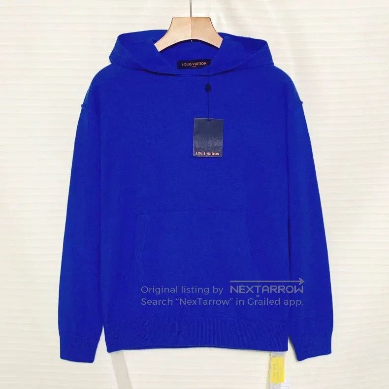 Louis Vuitton Louis Vuitton FW22 Solid Kangaroo Pocket Hooded Sweater Ca Size US XS / EU 42 / 0 - 1 Thumbnail