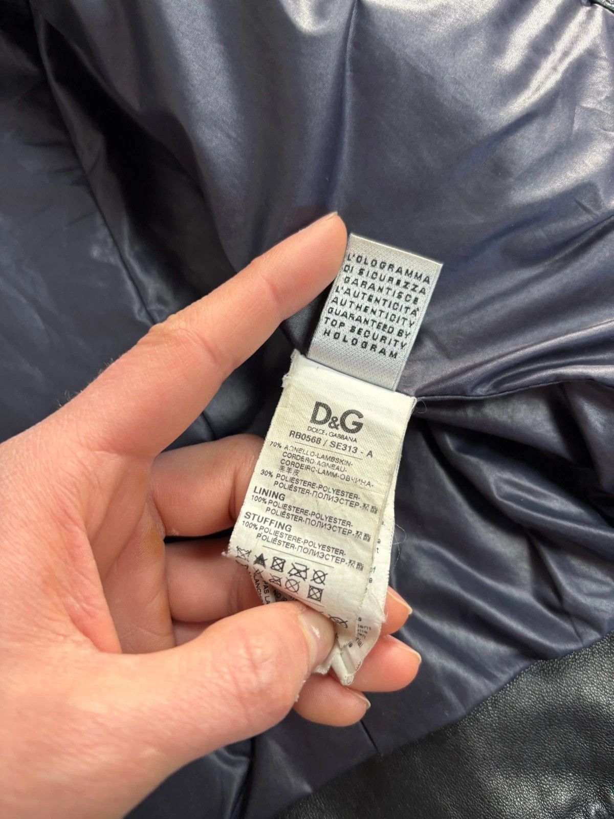 Dolce & Gabbana RRP 1200$ 00S Dolce Gabbana Archive Hybrid Leather Jacket Size US S / EU 44-46 / 1 - 10 Thumbnail